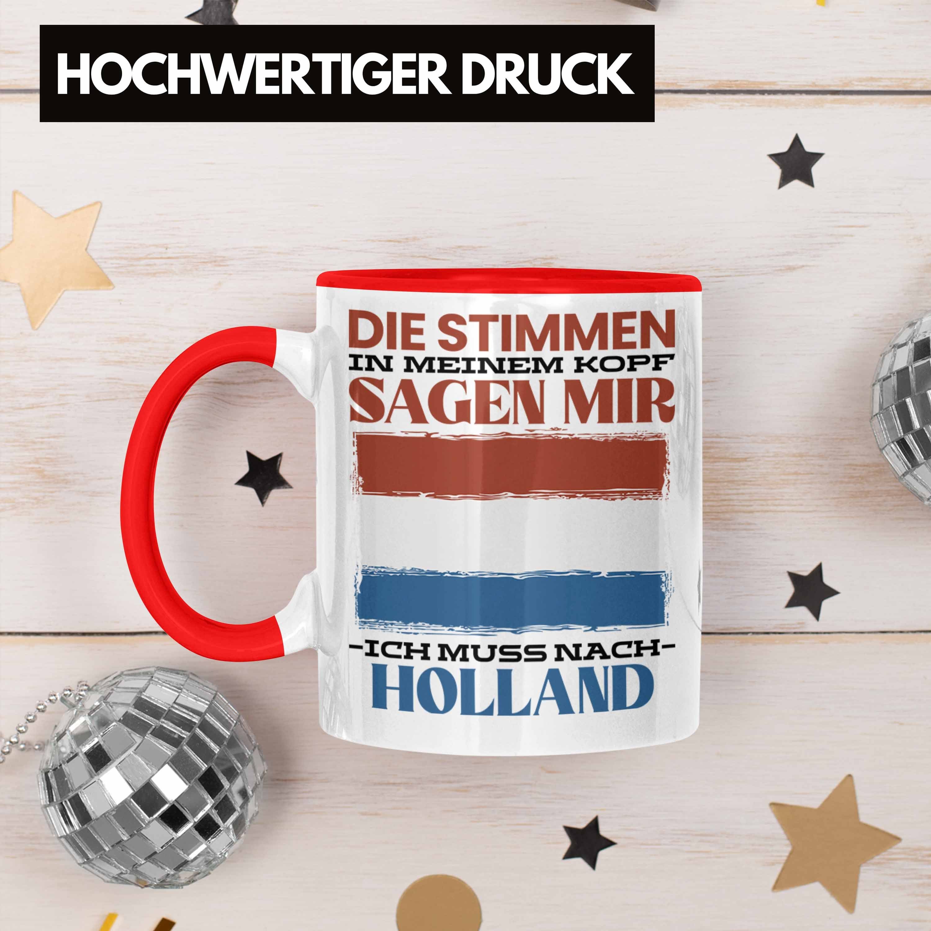 Spruch Holland Gesc Tasse Niederlande Rot Holländer Heimat Tasse Urlaub Trendation Geschenk