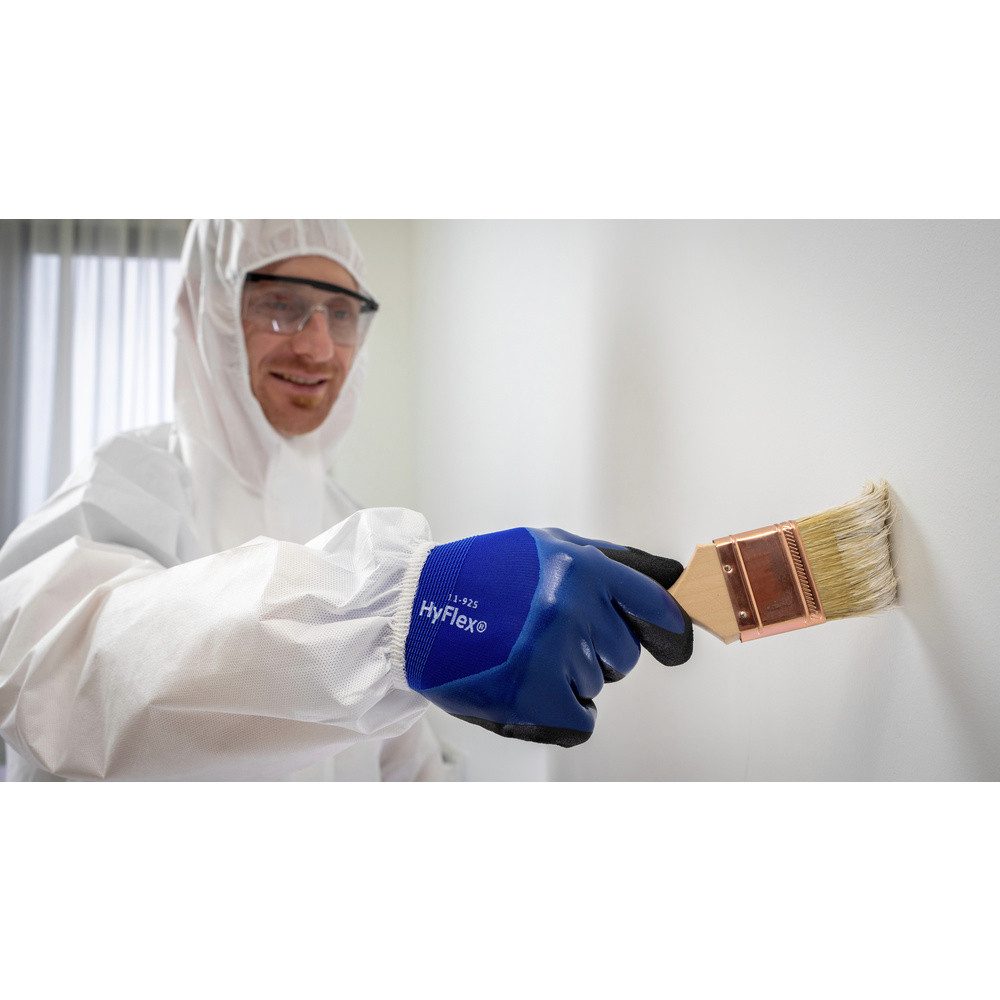ANSELL Arbeitshandschuhe Ansell 11925R070-1P HyFlex Nitril Arbeitshandschuh Größe (Handschuhe):