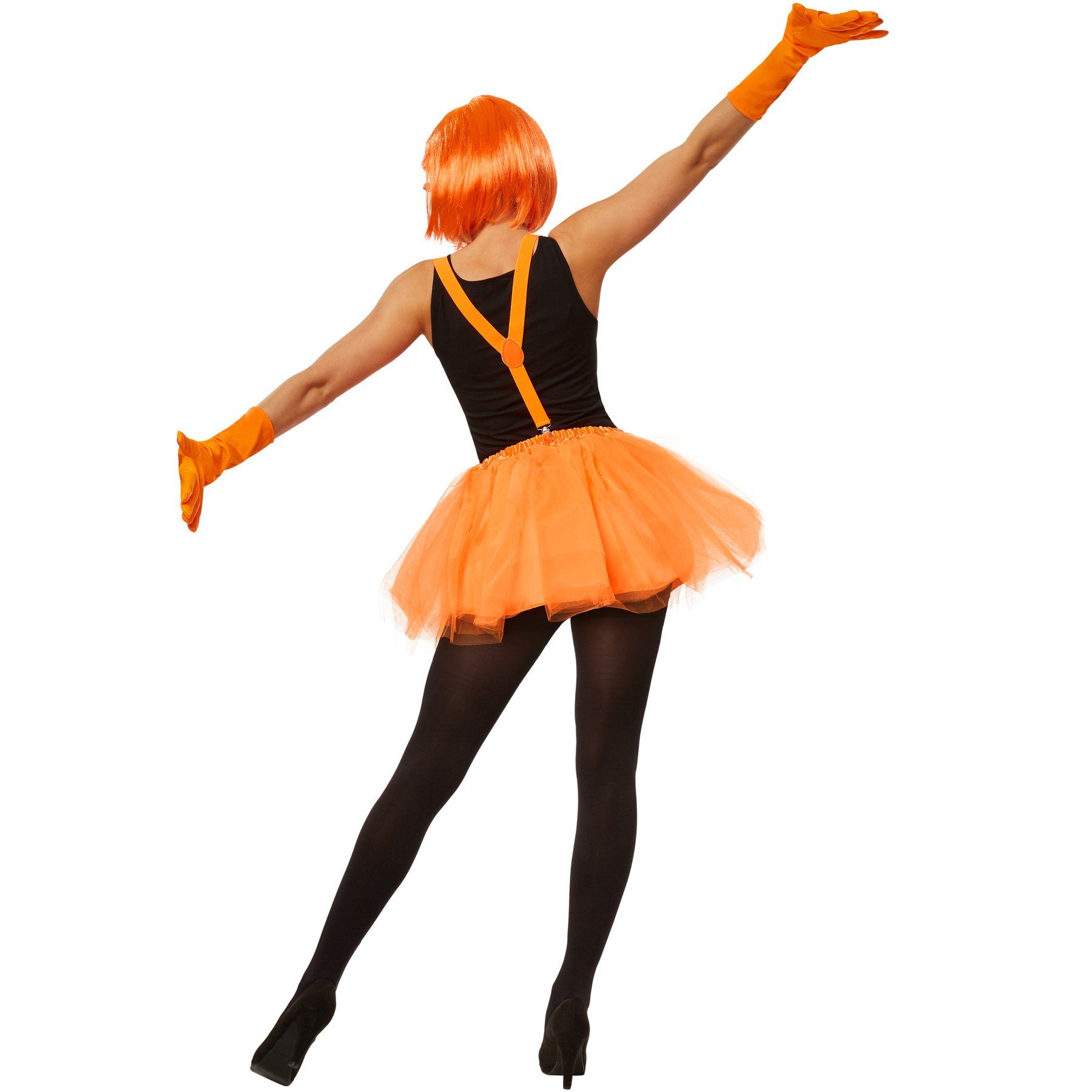 dressforfun Minirock Tutu Tüllrock mit Hosenträger