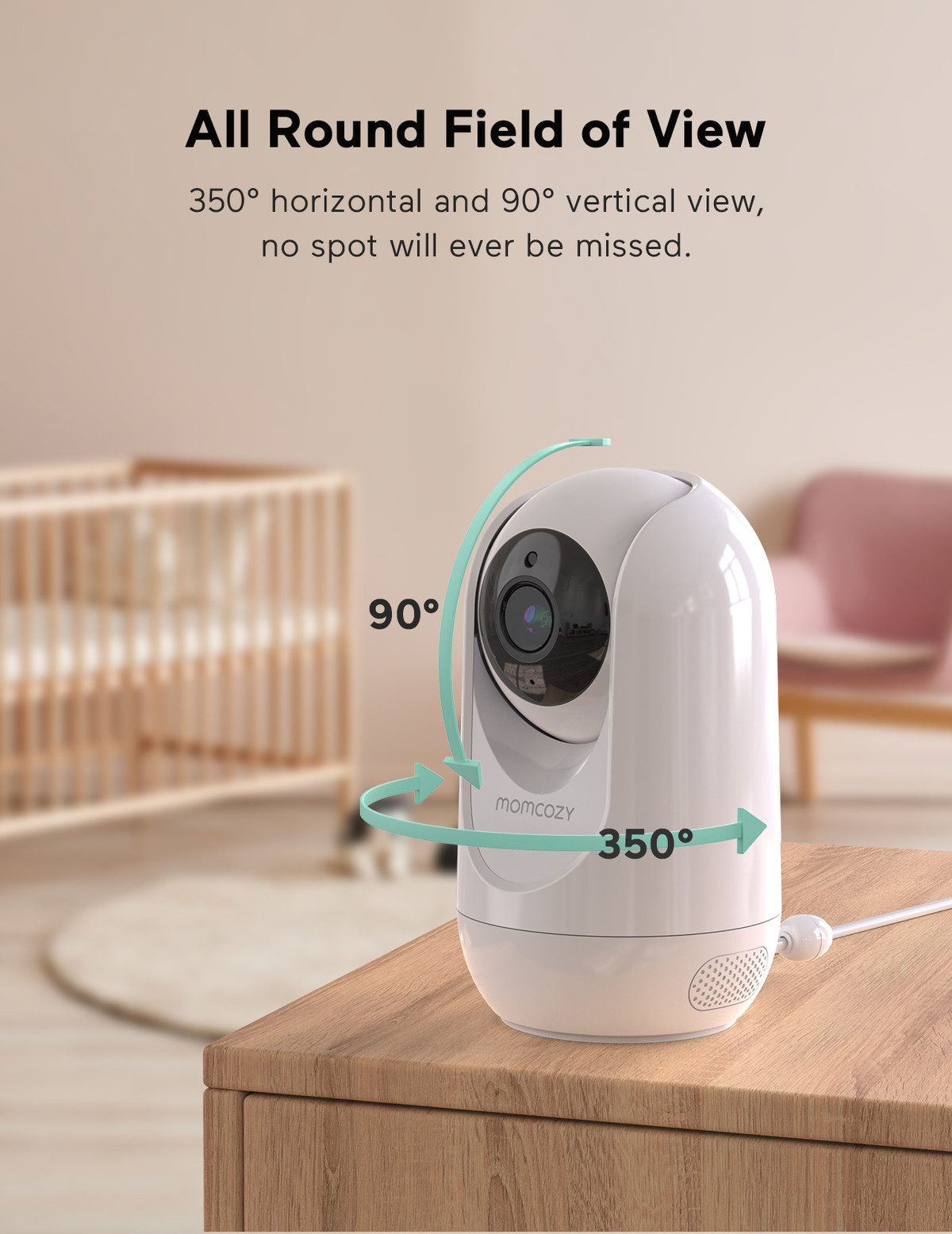 Momcozy Video-Babyphone 5" - Bild 3