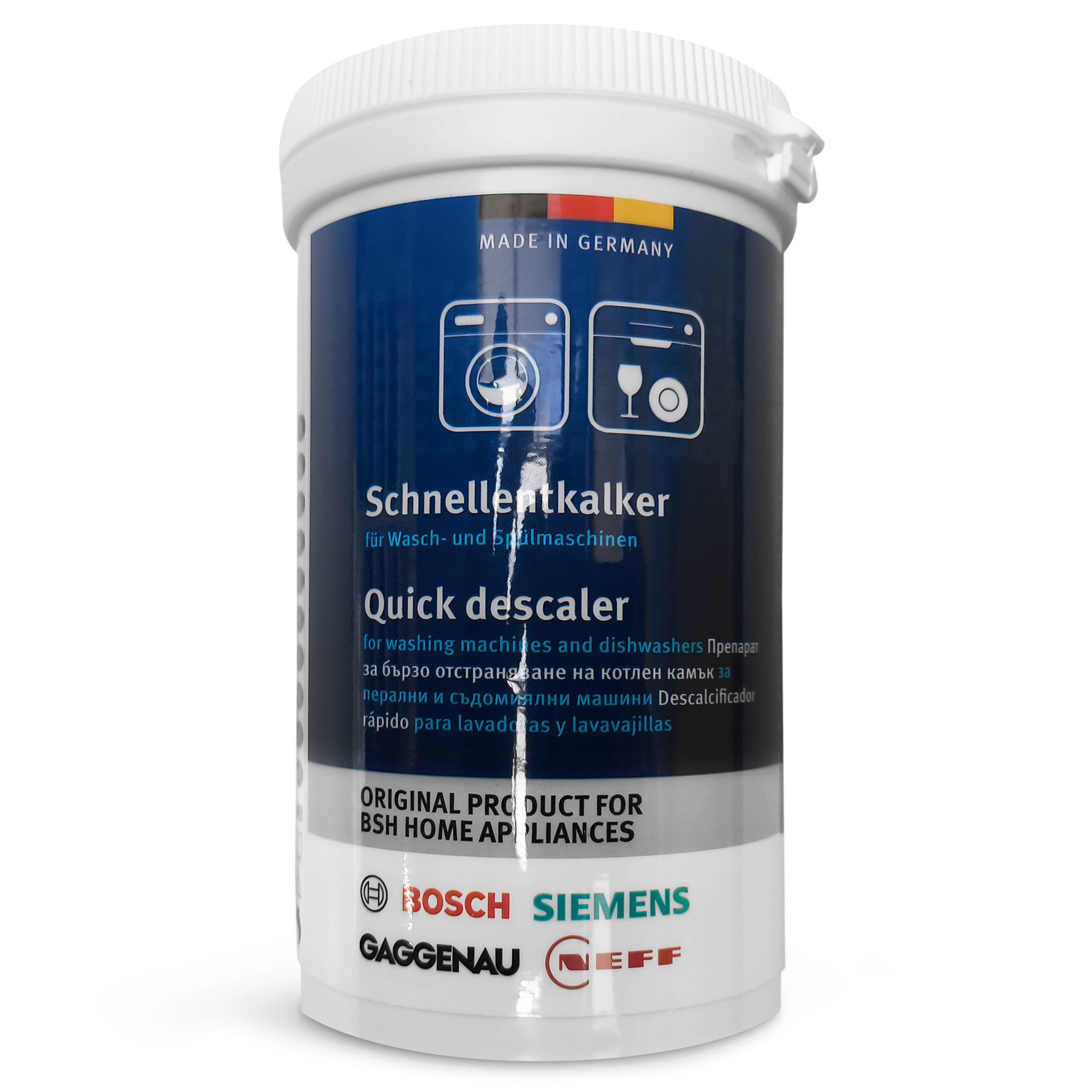 BOSCH Schnellentkalker 00311919 Entkalker (1-St. für Waschmaschine Geschirrspüler)