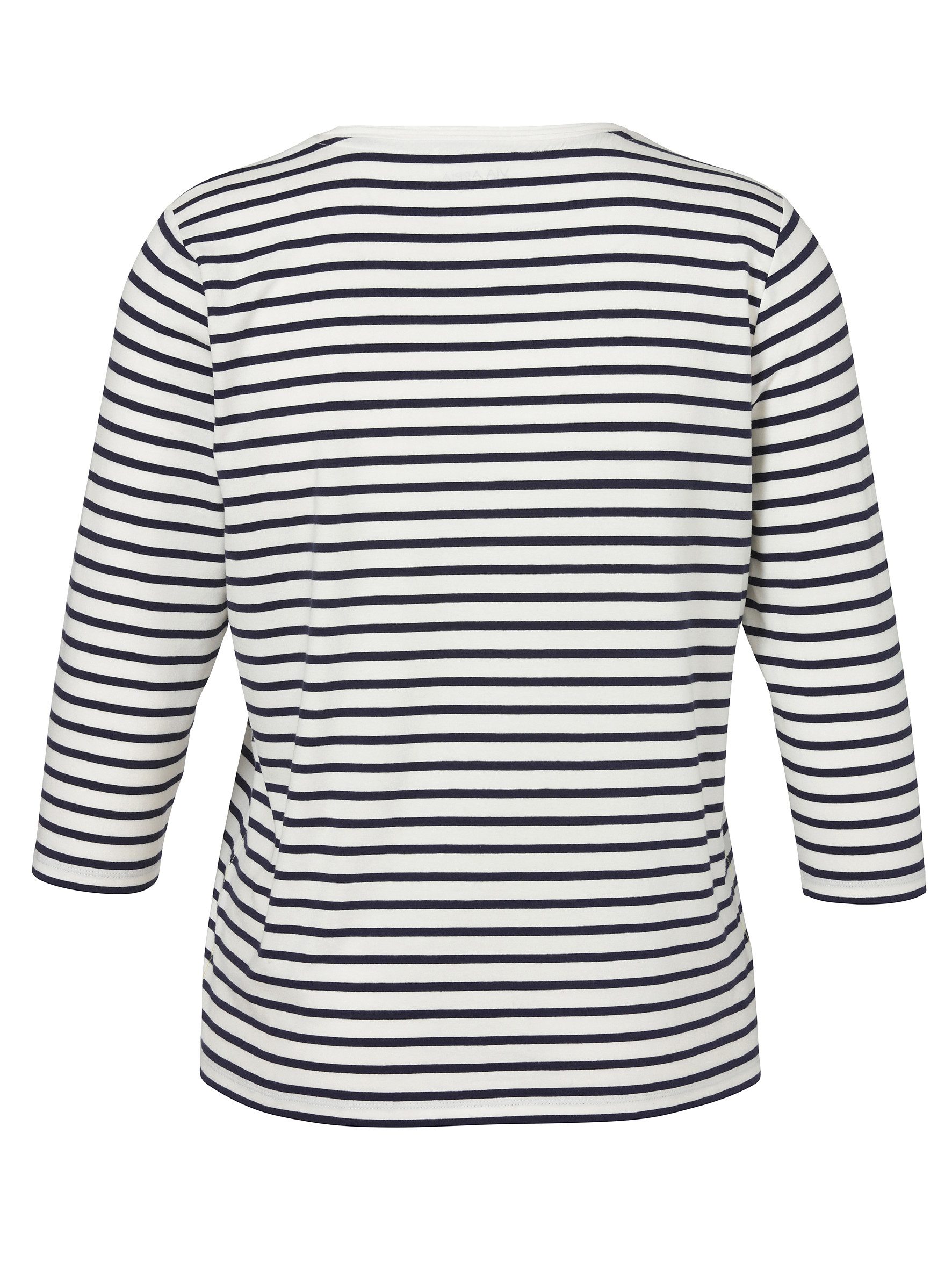 VIA APPIA T-Shirt T-Shirt Rundhals 3/4 günstig online kaufen