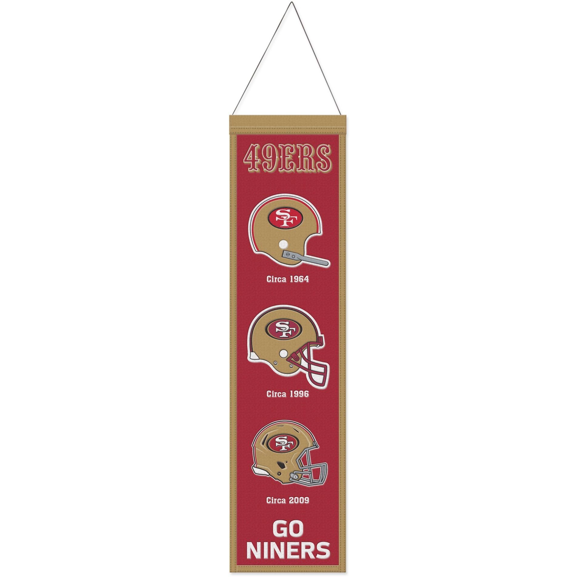 WinCraft Wanddekoobjekt NFL Teams EVOLUTION Wool Banner 80x20cm günstig online kaufen