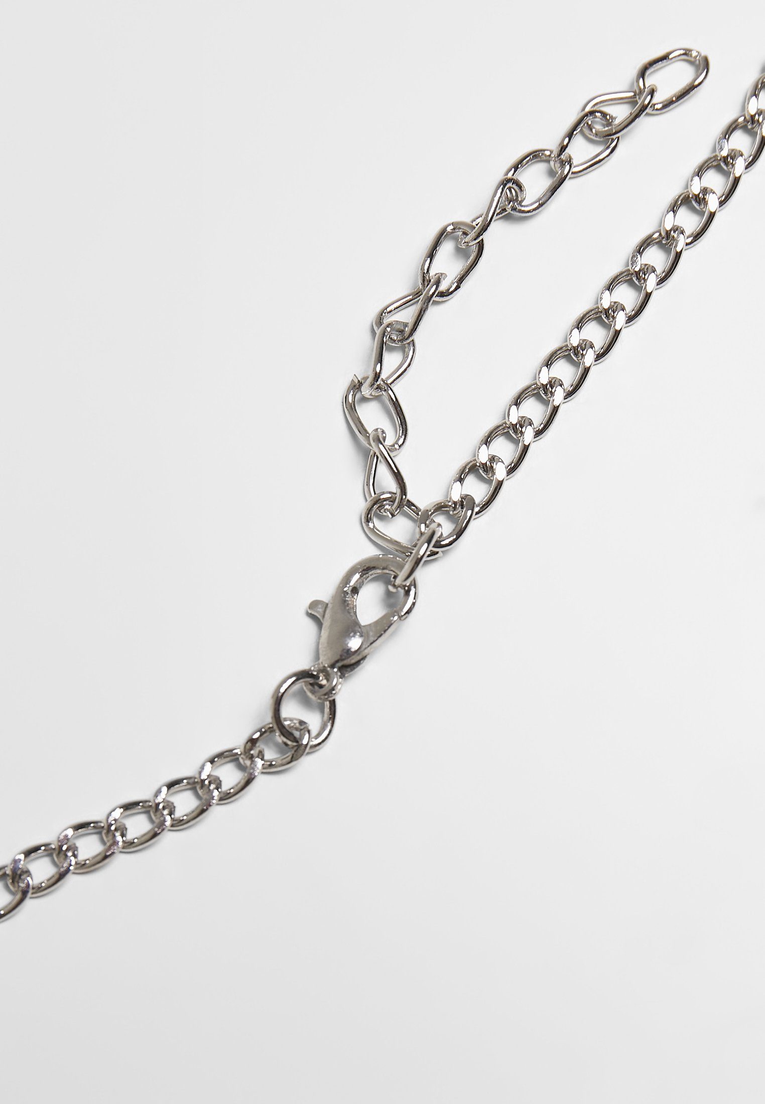 Edelstahlkette silver Necklace Cross Accessoires CLASSICS URBAN Diamond
