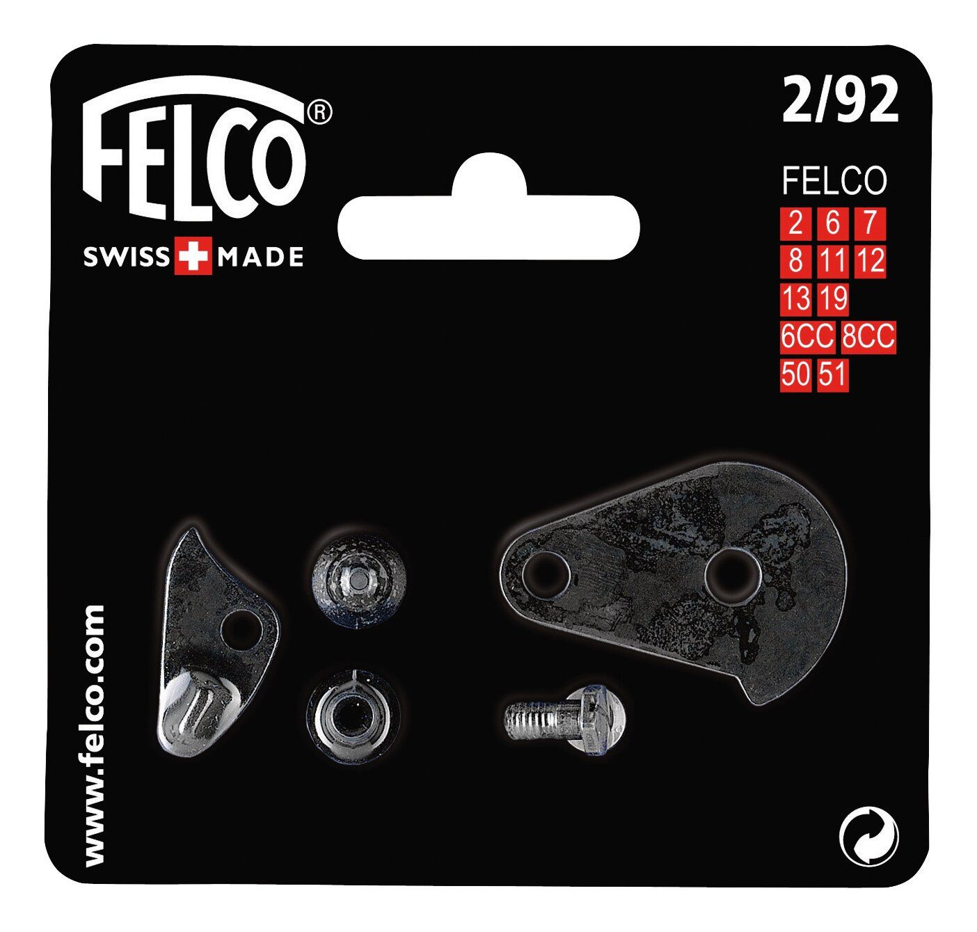 FELCO Gartenschere, Reparatur-Satz Verschlussklinke