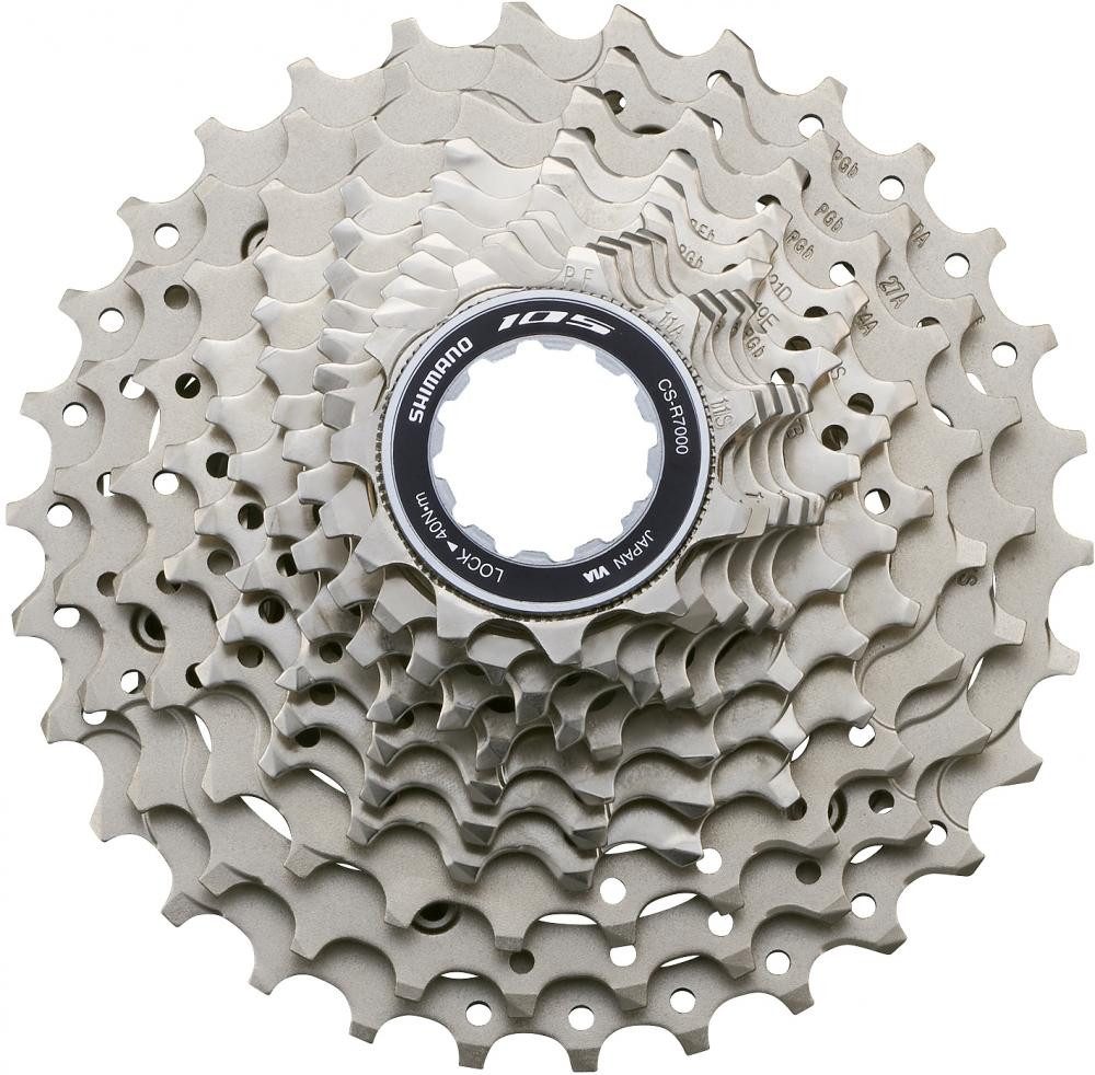 Zahnkranz SHIMANO 105 CS-R7000 Kassette 11-fach 11-30 Zähne - Hochwertige Rennra
