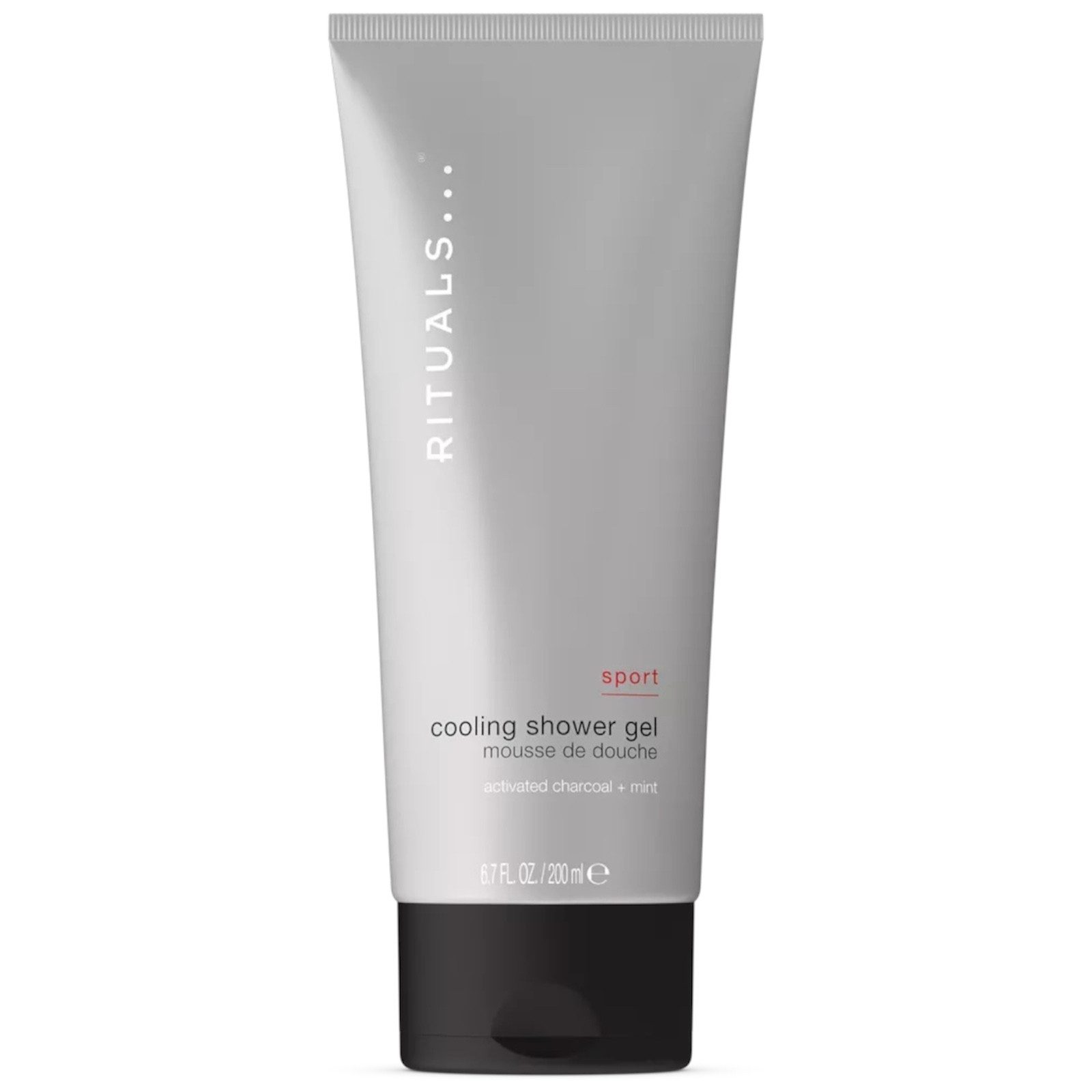 Rituals Duschgel HOMME SPORT Cooling Shower Gel 200ml – mit Kohle- & Minz-Komplex -, Erfrischender Duft von Minze