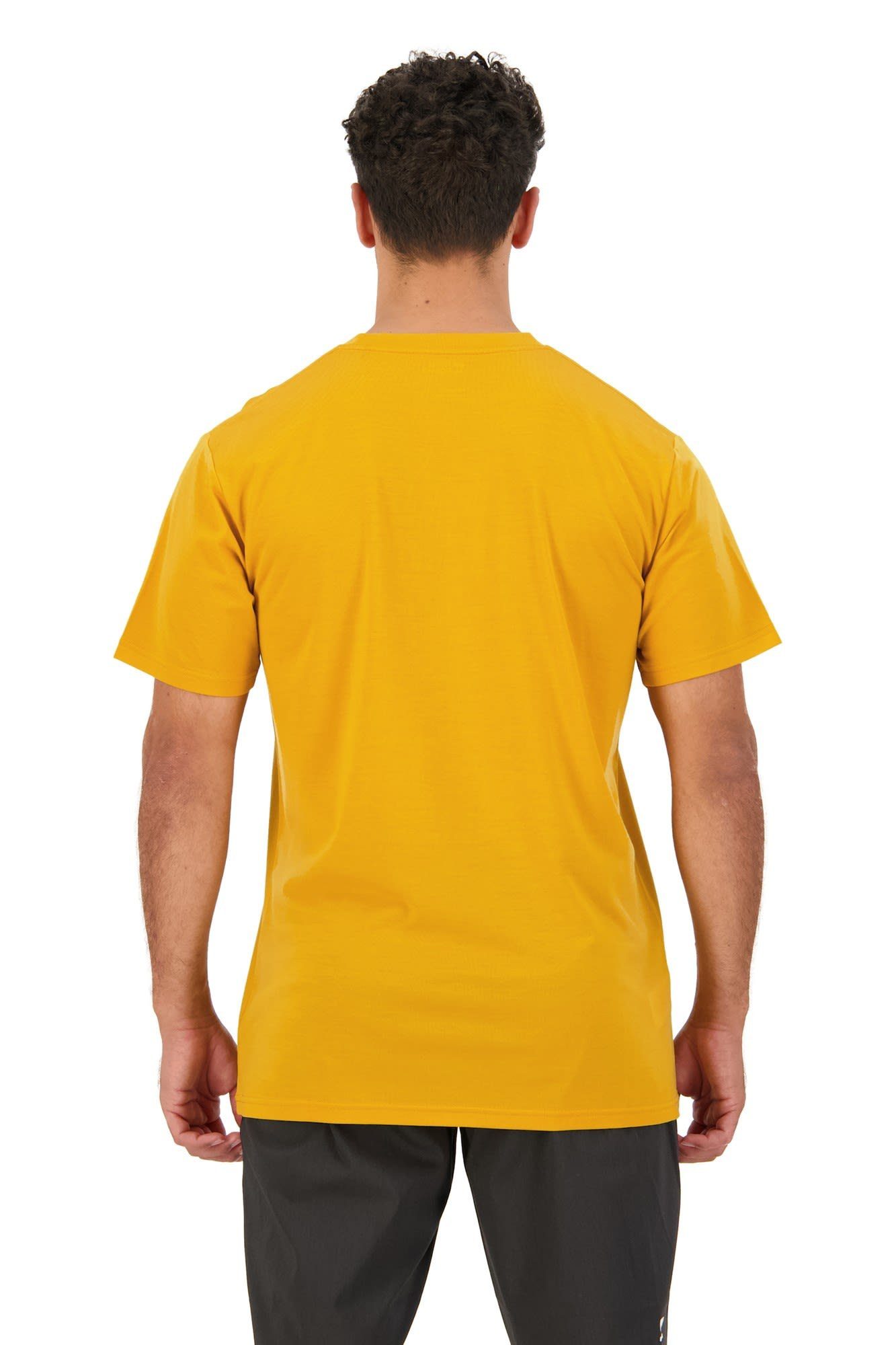 Mons Kurzarm-Shirt T-Shirt Mons Grid Mons - Royale T-shirt Royale Herren Icon M Gold