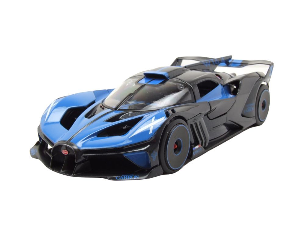 Maisto® Modellauto Bugatti Bolide blau, Maßstab 1:24