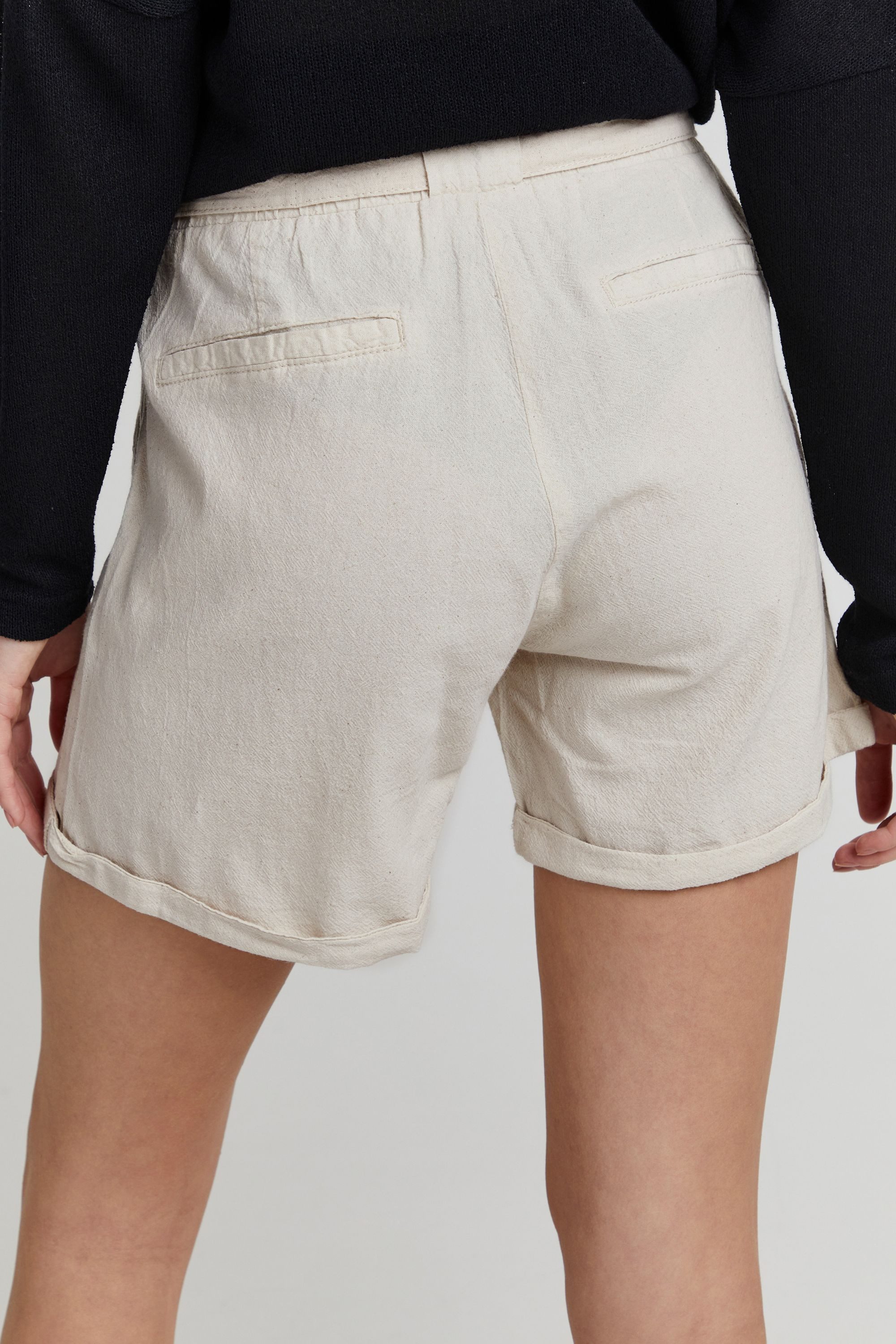 OXMO Chinoshorts OXLINA Chinoshorts mit Gürtel
