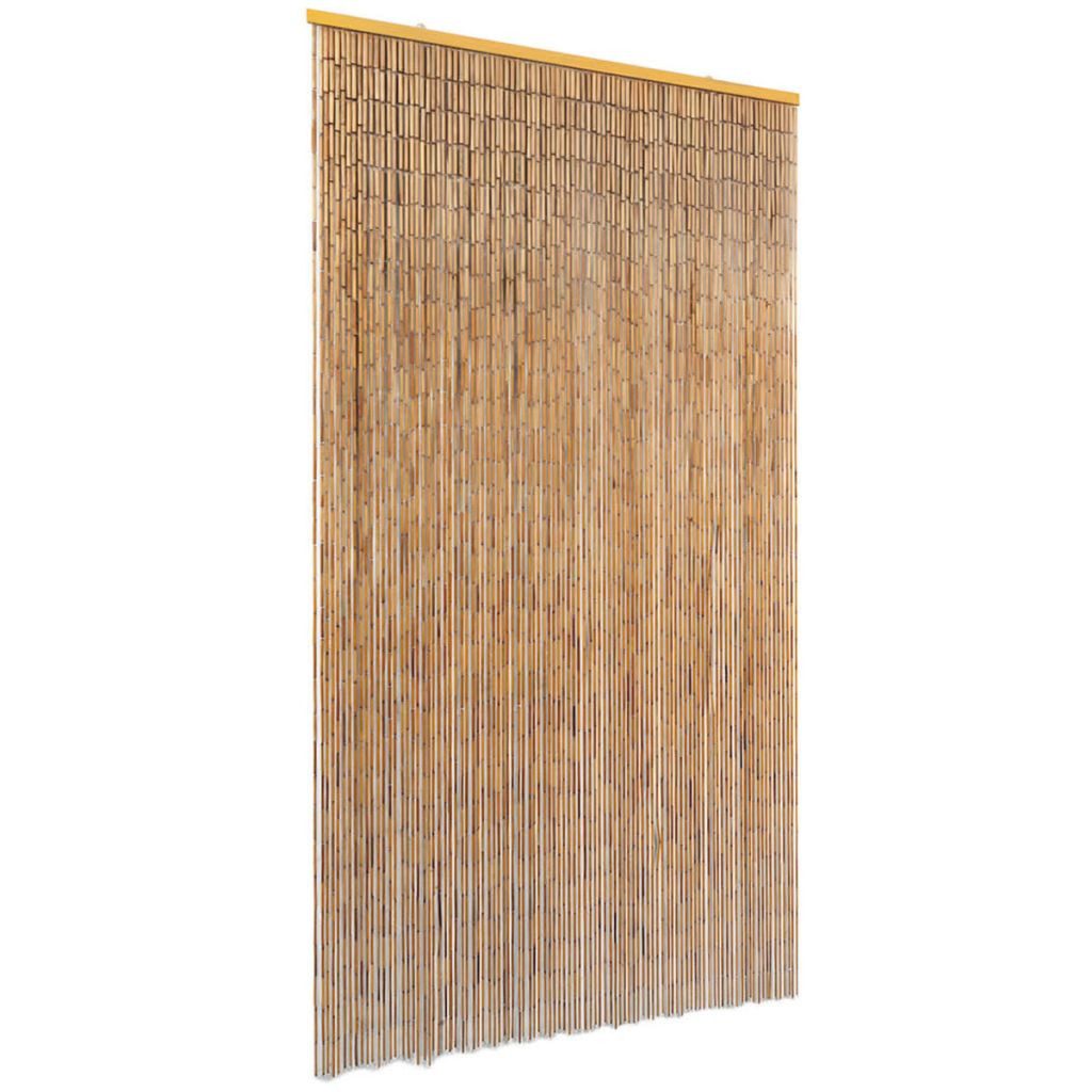 vidaXL Insektenschutz-Vorhang 100 x 200 cm Insektenschutz Türvorhang aus Bambus 100x200 cm für effek