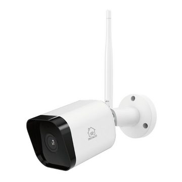 DELTACO SMART HOME SH-IPC07 WLAN Kamera Outdoor Nachtsicht Full-HD 2-Wege-Audio Smart Home Kamera (Innen- und Außenbereich, inkl. 5 Jahre Herstellergarantie, 2 Wege-Kommunikation)