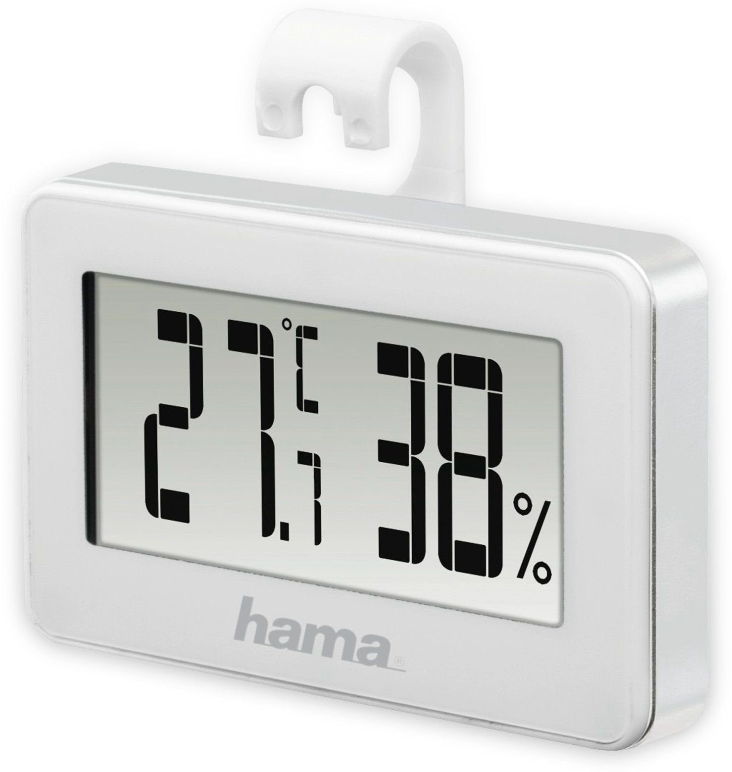 Badethermometer HAMA Digirales Thermo-/Hygrometer Mini