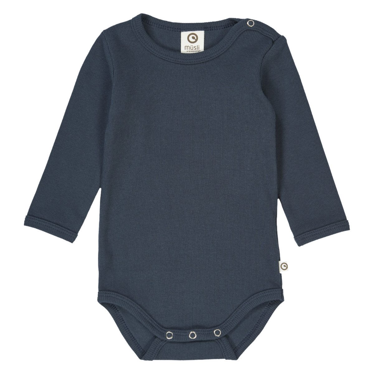 Müsli by GREEN COTTON Langarmbody 1582077800 Jungen (1-tlg) Langarm Einteiler, Body, Longsleeve-Body, Bodysuit, Stretchbody