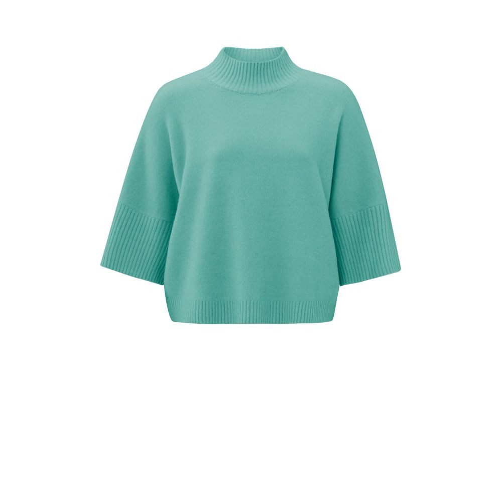 YAYA Stillpullover Weicher Pullover mit Stehkragen günstig online kaufen