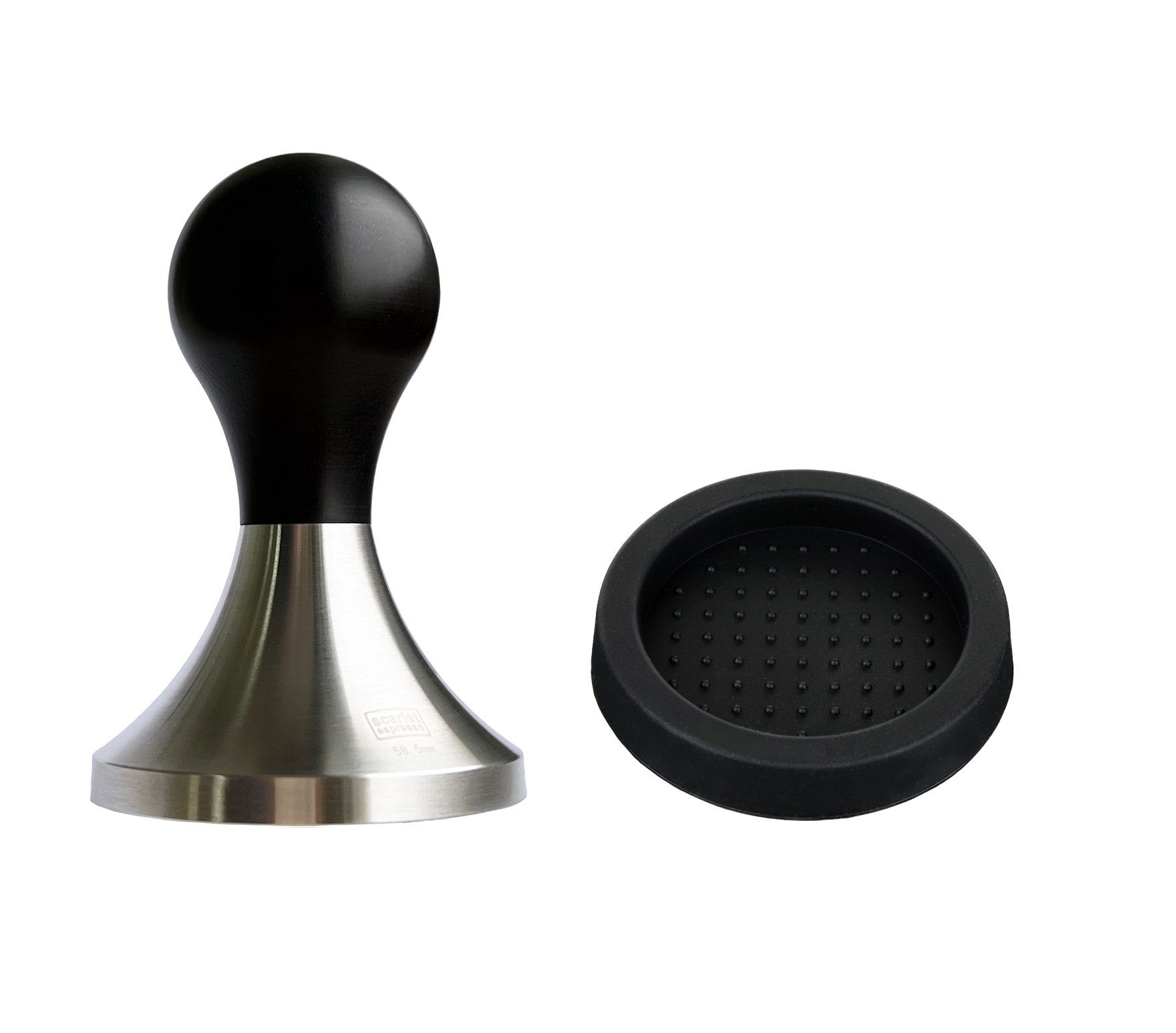 scarlet espresso Küchenmaschinen Zubehör-Set, scarlet espresso Tamper »Fino Affilato« inox sharp CNC präzisision