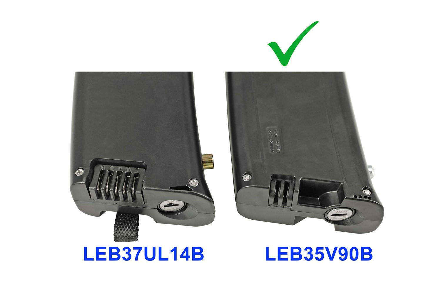 PowerSmart FR18 Ladegerät, Panasonic Li-ion LEB35V90B.906 mAh Akku 10,5Ah (36 10500 mit E-Fold V) E-Bike Zellen, SCRAPPER für