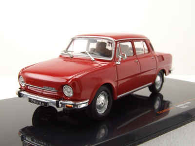 ixo Models Modellauto Skoda 100 L 1974 rot Modellauto 1:43 ixo models, Maßstab 1:43