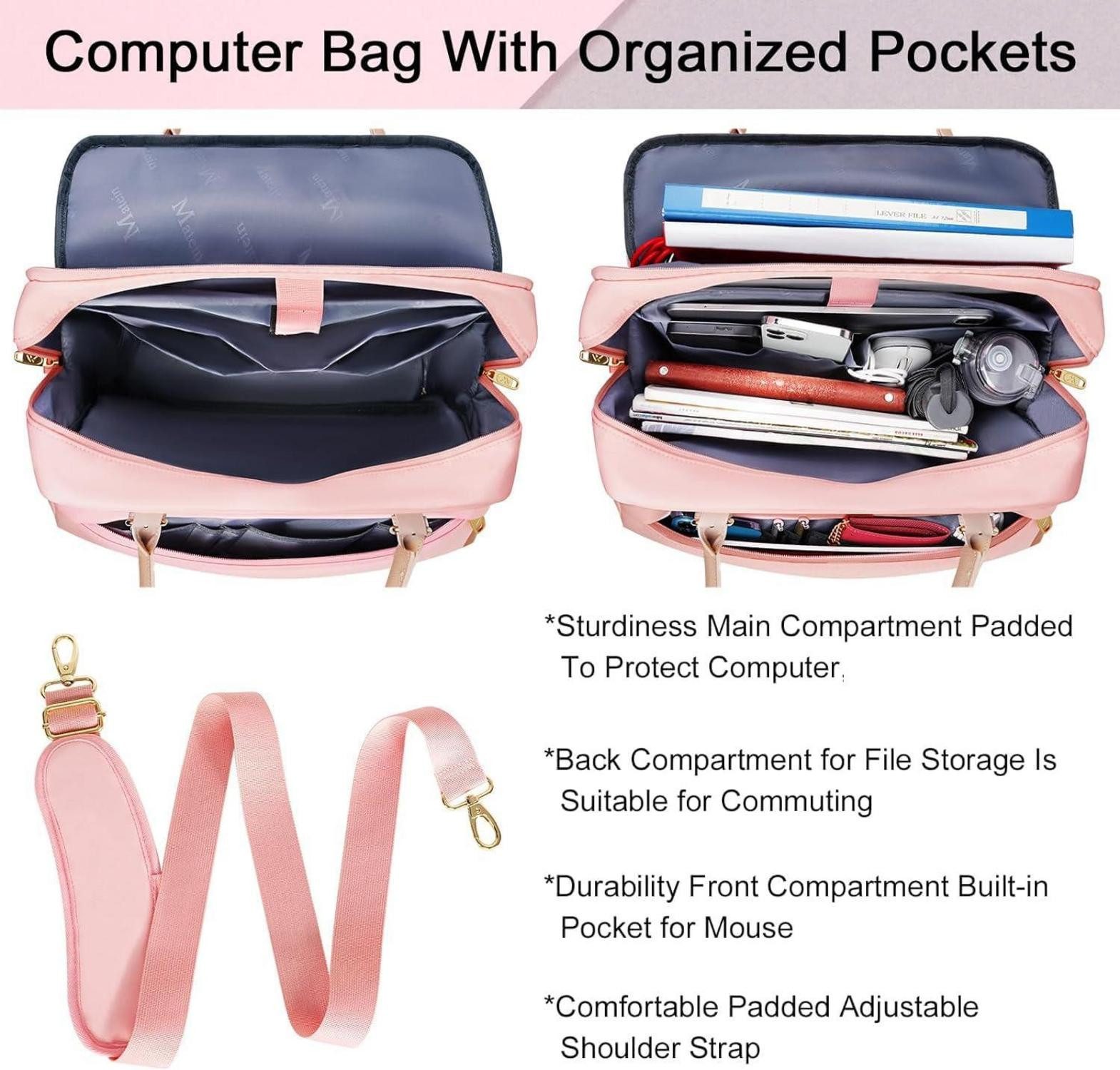 LuxusKollektion Laptoptasche Handtasche Damen 17,3 Zoll günstig online kaufen