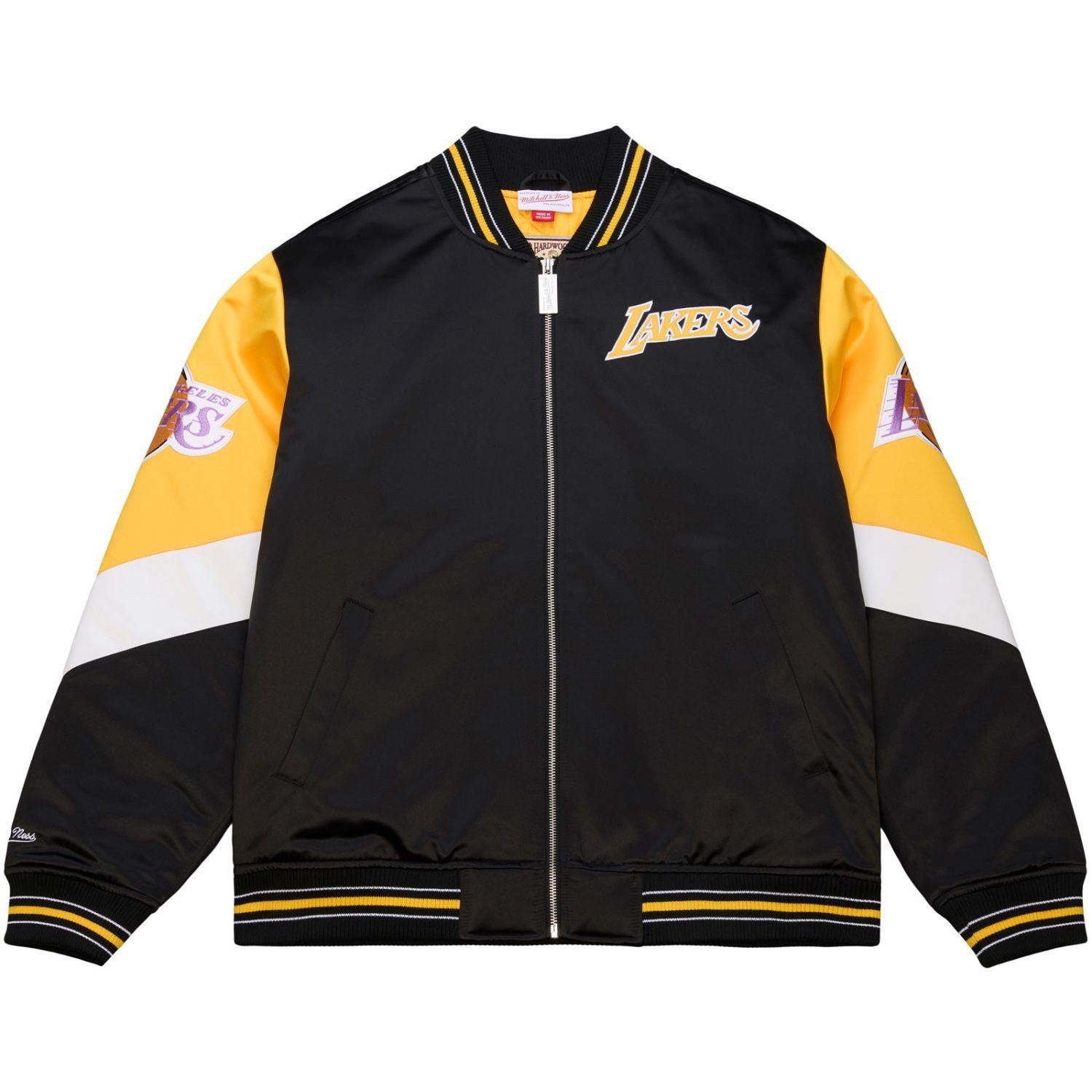 Collegejacke Heavyweight Satin NBA Los Angeles Lakers