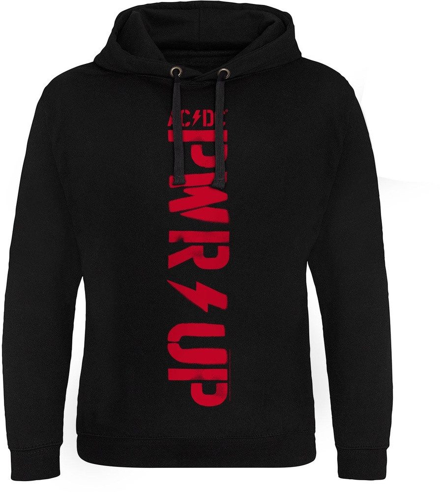 AC/DC Hoodie Pwr Up Vertical Logo Epic Hoodie