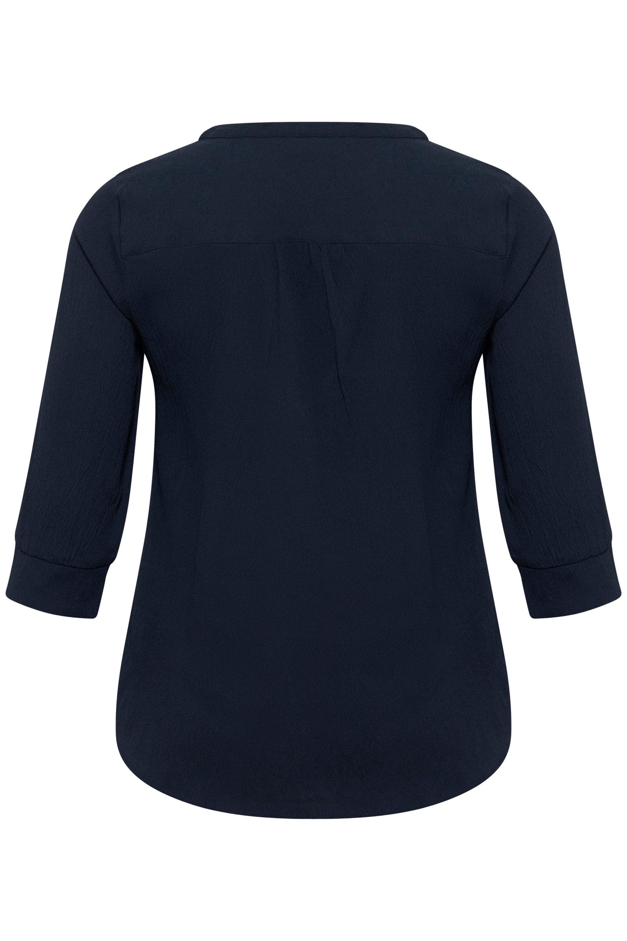 KAFFE Curve Langarmbluse Langarm-Bluse KClunda Große günstig online kaufen