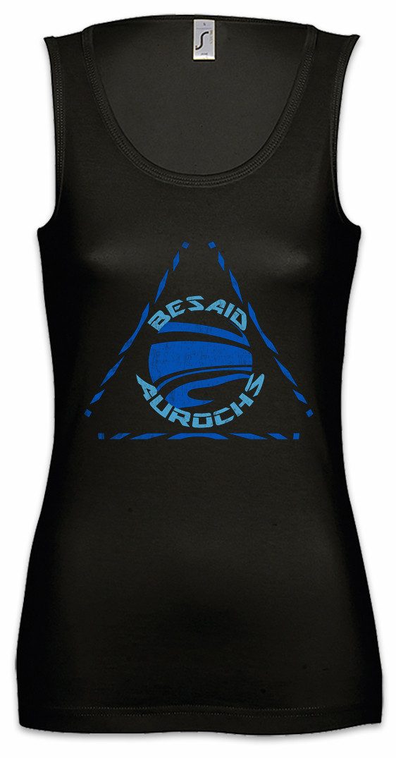 Tanktop Vintage Besaid Aurochs Logo Ärmelloses Damen T-Shirt Gamer Final Nerd