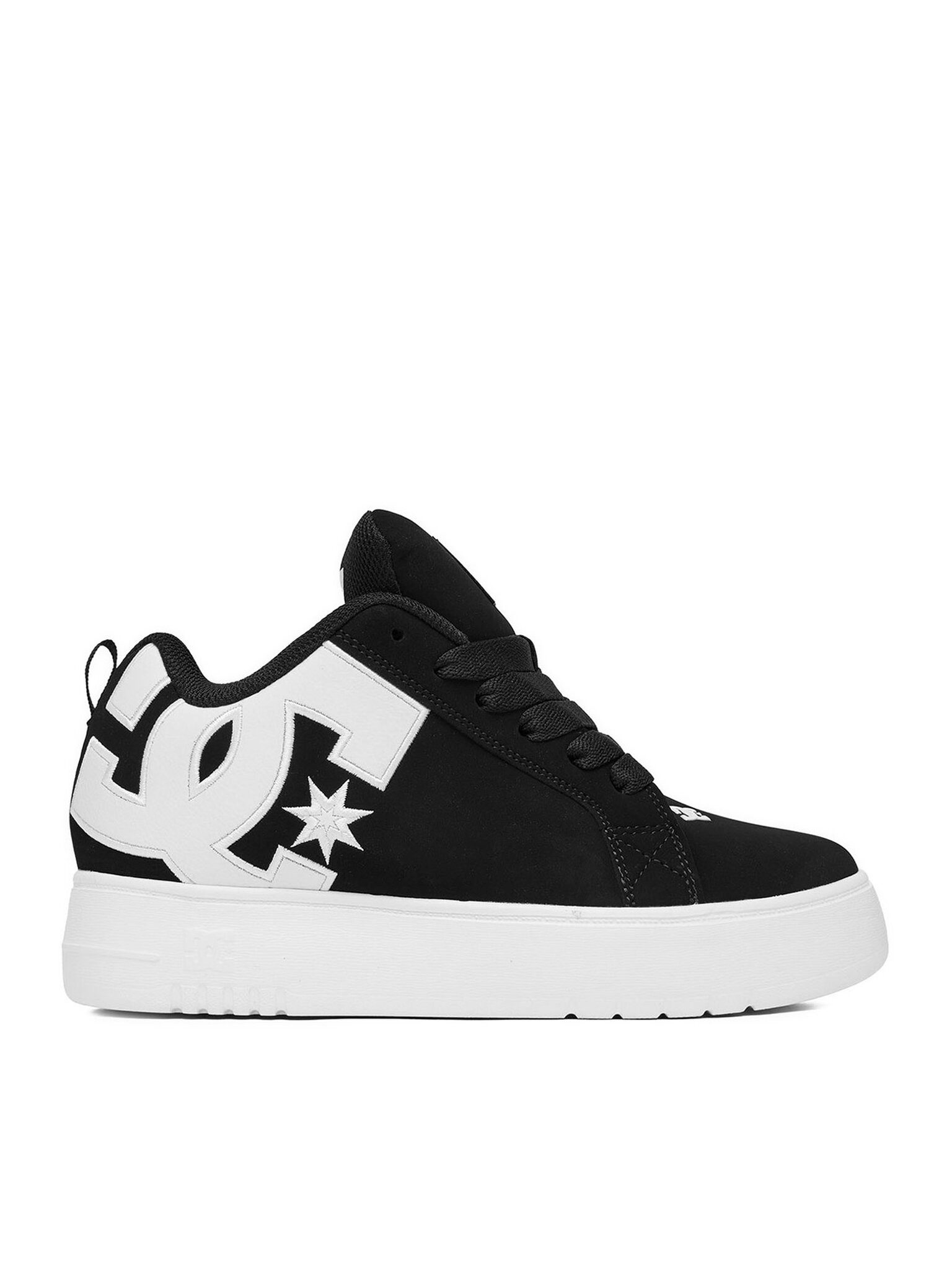DC Shoes Dc Shoes Damen-Sneakers Schwarz DC SHOES-EO-COURT GRAFFIK PLATTFORM DC Sneaker
