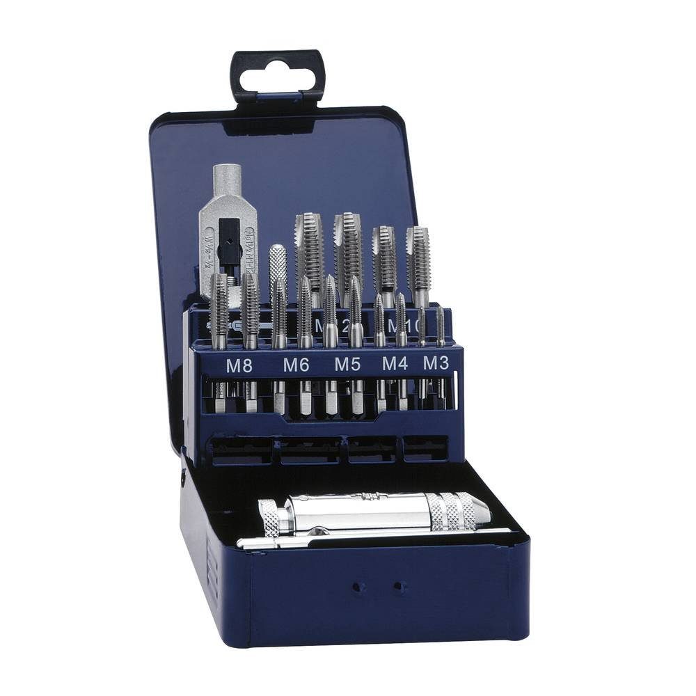 Gewindeschneidsatz 16-teilig | Meec Tools Gewindeschneidsatz 16-teilig | Meec Tools