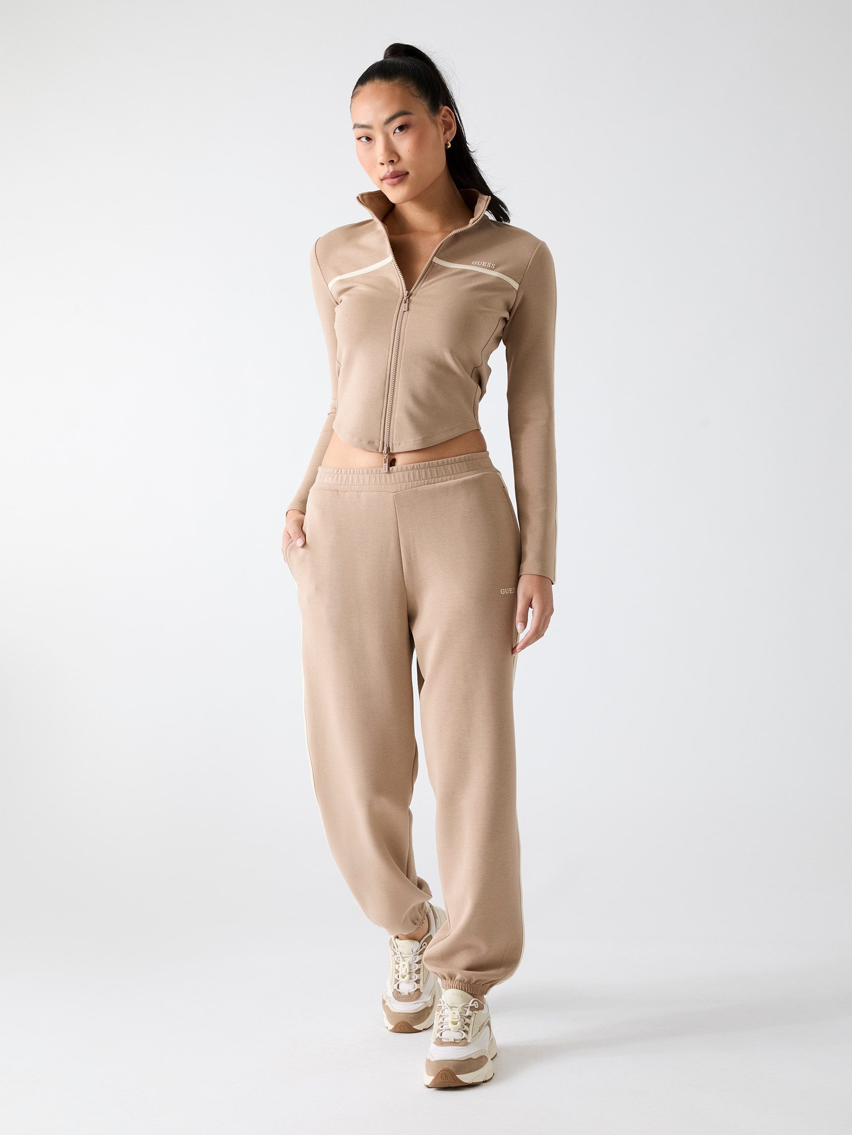Guess Stoffhose JASMINE JOGGER - Jogginghose Damen - Sweathose
