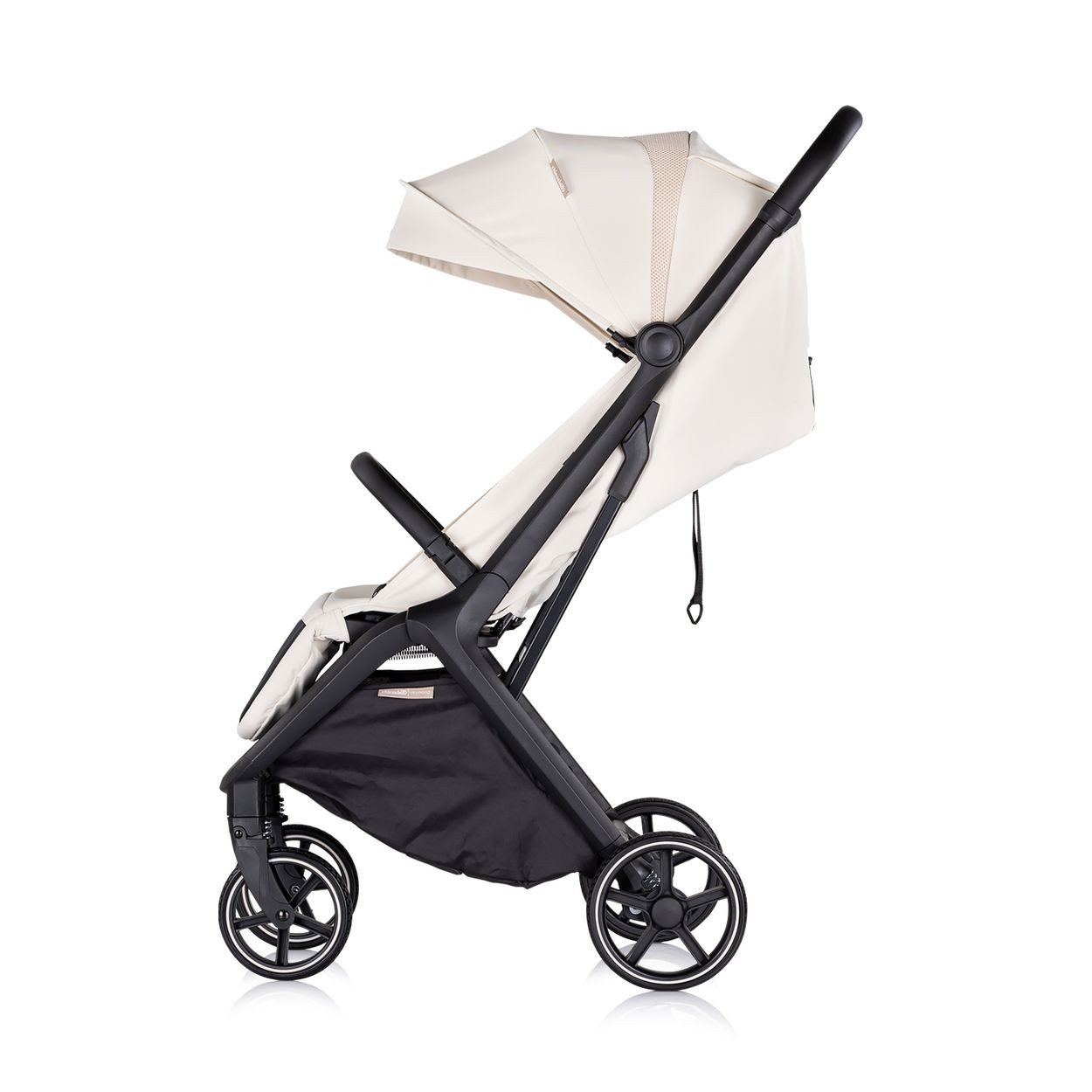 Chipolino Kinder-Buggy Kinderwagen Diamond klappbar, Korb, PU-Rollen, Sonnendach, Beinstütze