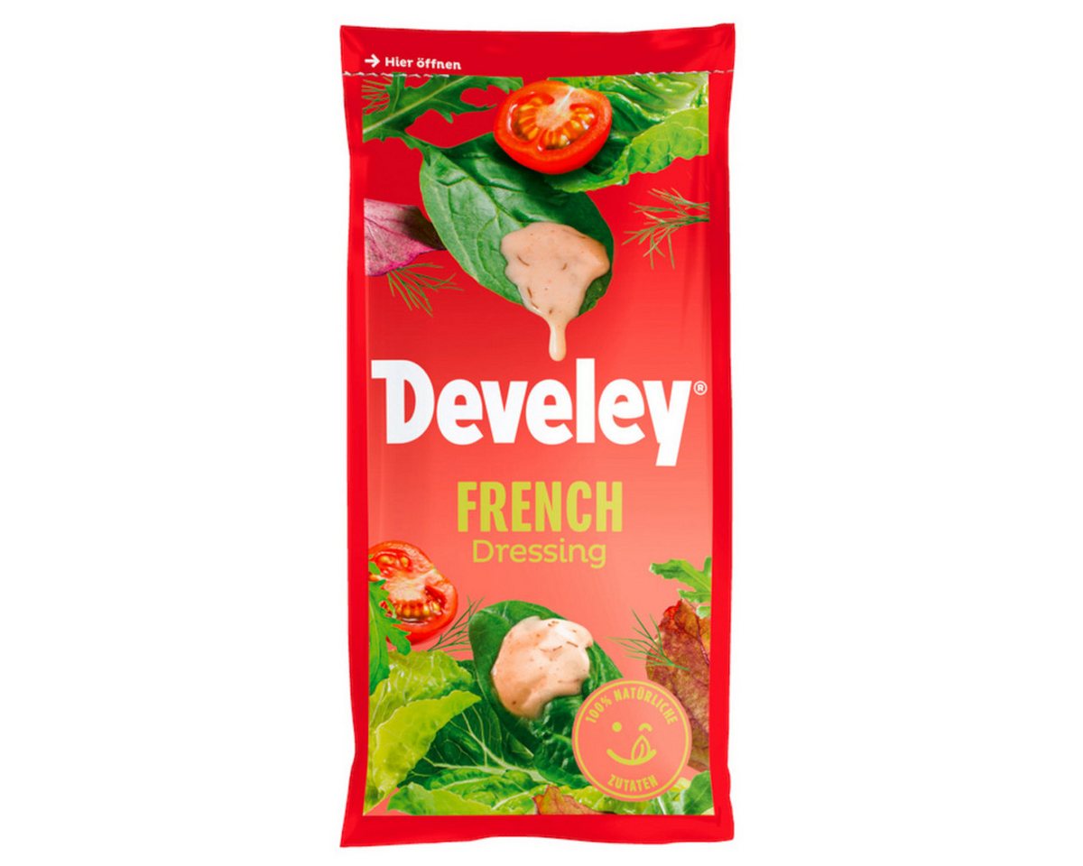 Develey Saucen, Develey French Salatdressing mild würzigen dezente Süße 75ml