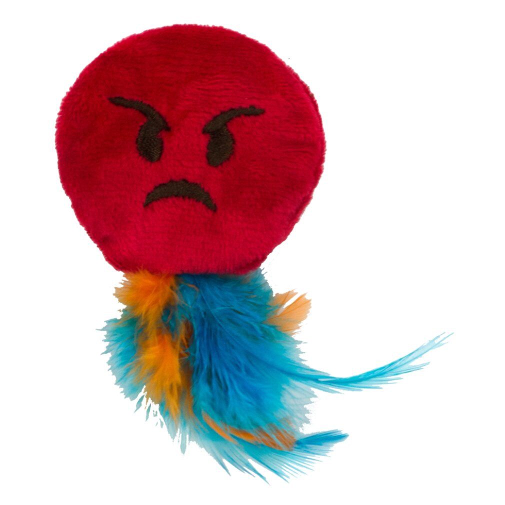 catmoji Tierkuscheltier Emoji Cat Angry Katzenspielzeug