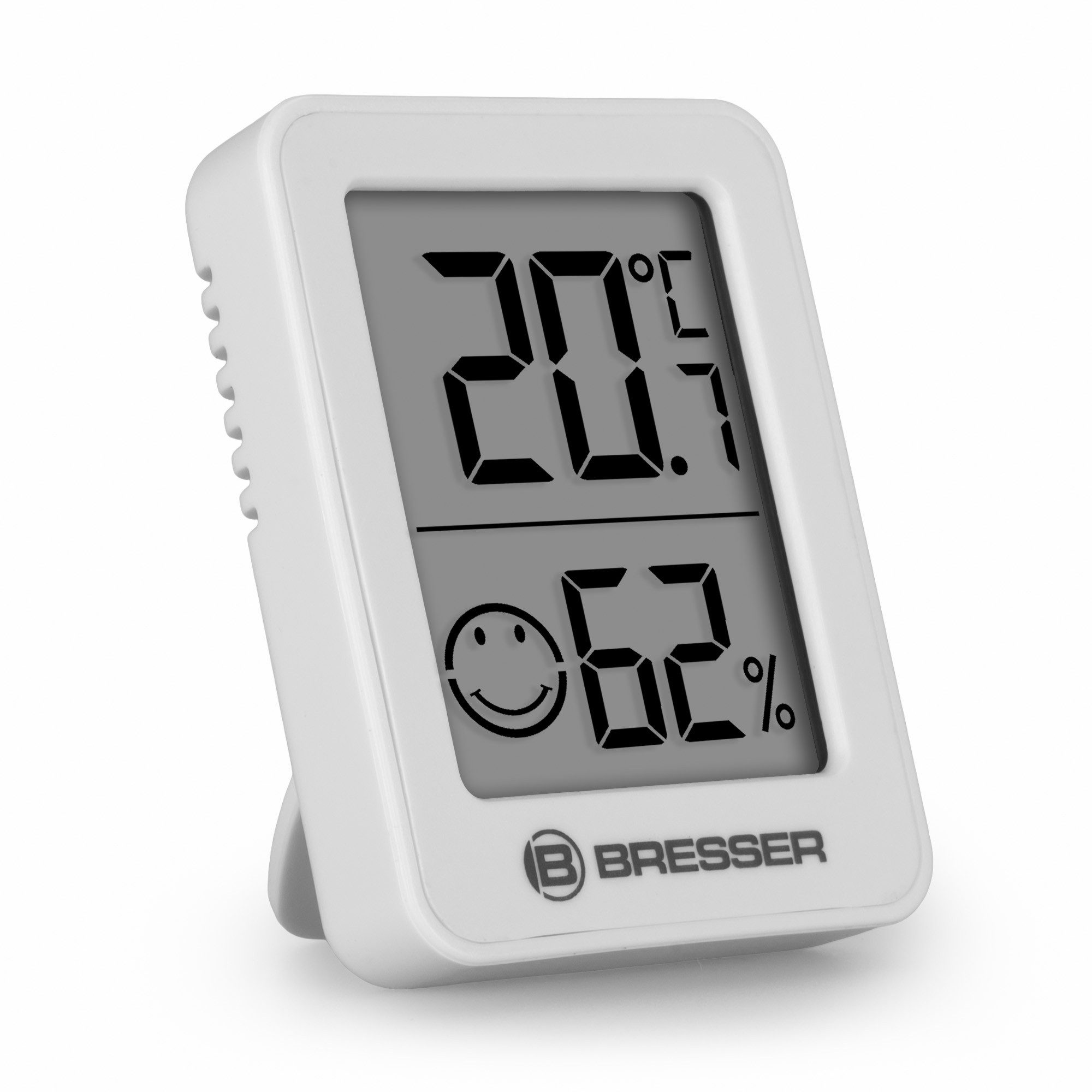 BRESSER Hygrometer ClimaTemp Thermo-Hygrometer 1x weiß – Bild 5 von 5