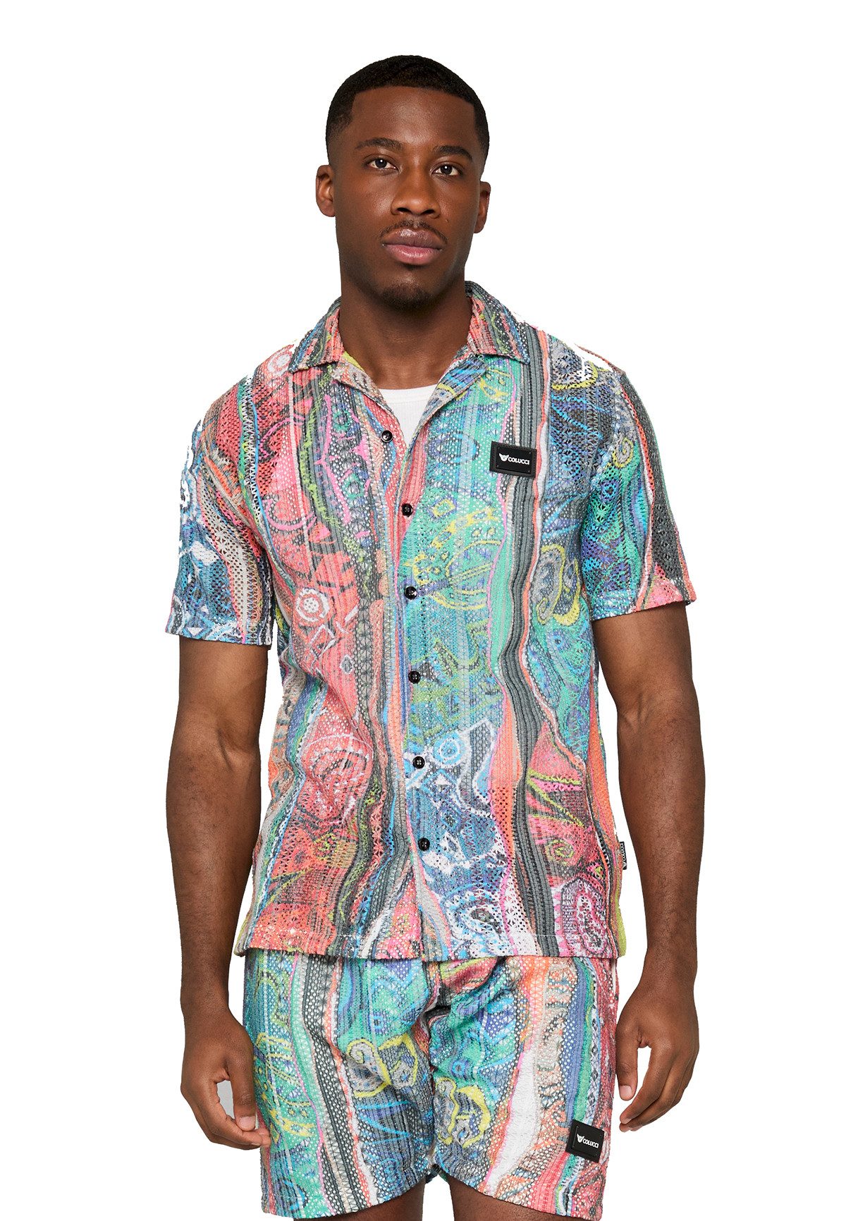 COLUCCI T-Shirt Crochet Resort