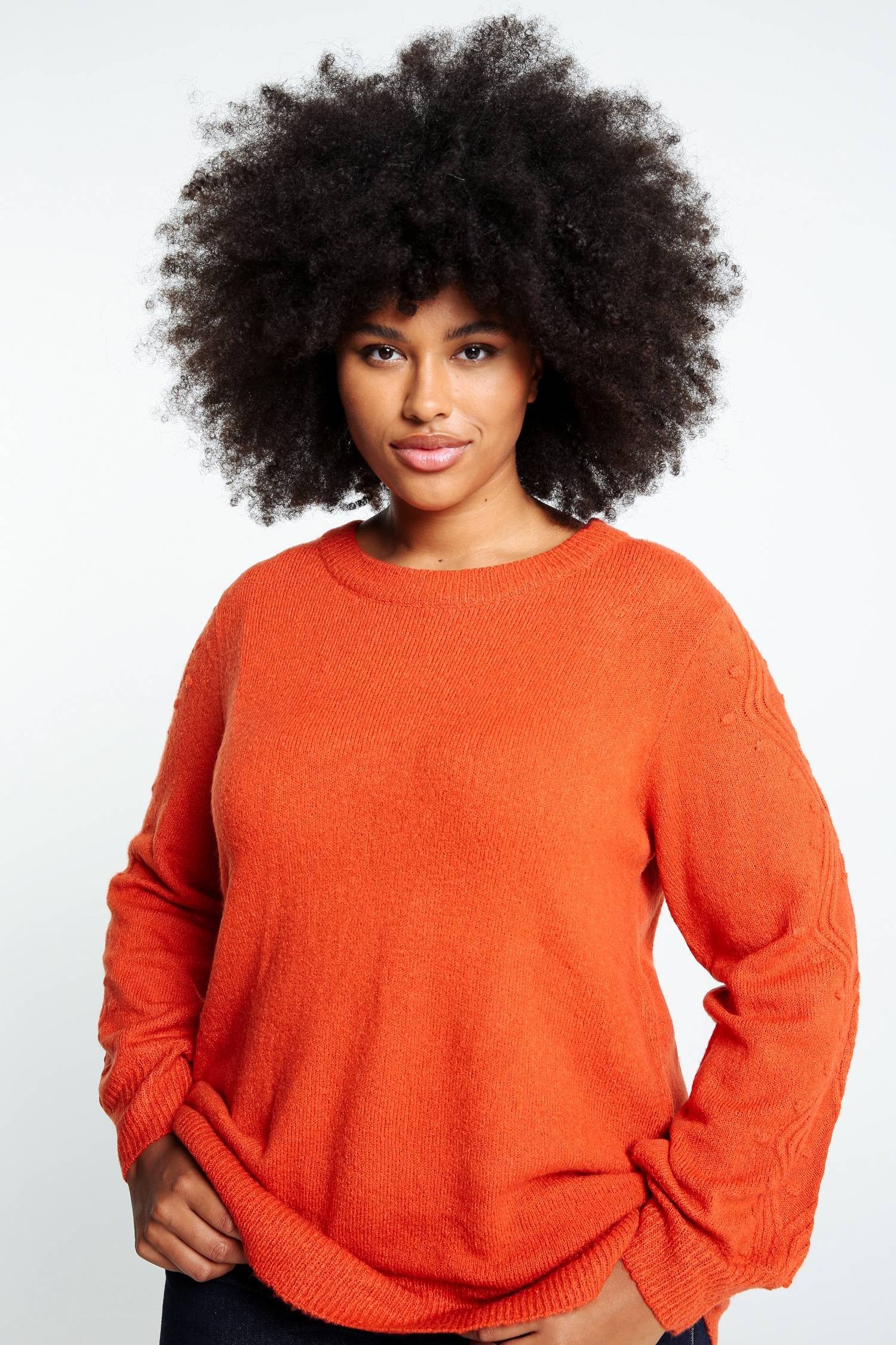 Orange Paprika Longpullover