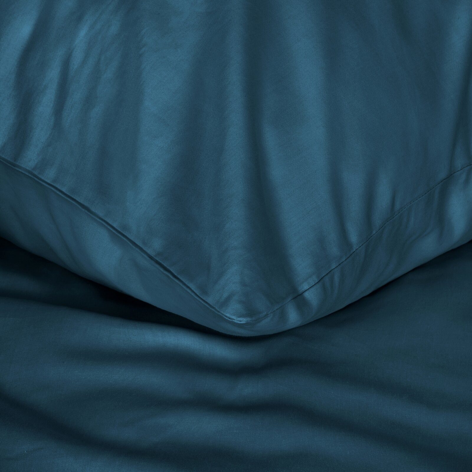 Eurofirany Bettwäsche Bettwäschegarnitur Ehebett mit Seidenglanz Makosatin Satinbaumwolle, 100% Baumwolle, 3 teilig, Baumwolle, Hochwertige Bettwäsche, klassisch, musterlos