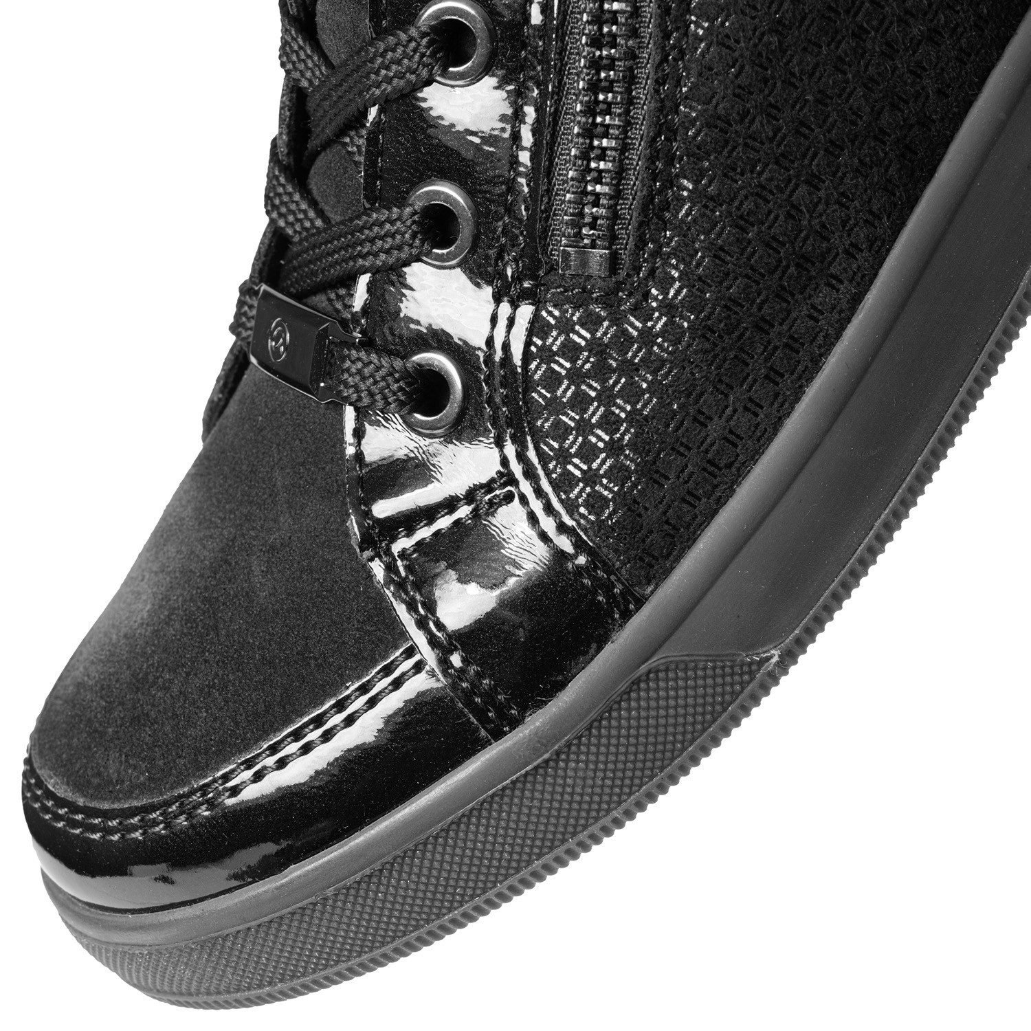 Ara ROM Sneakerboots Hightop Sneaker, Schnürboots mit Kontrastbesätze