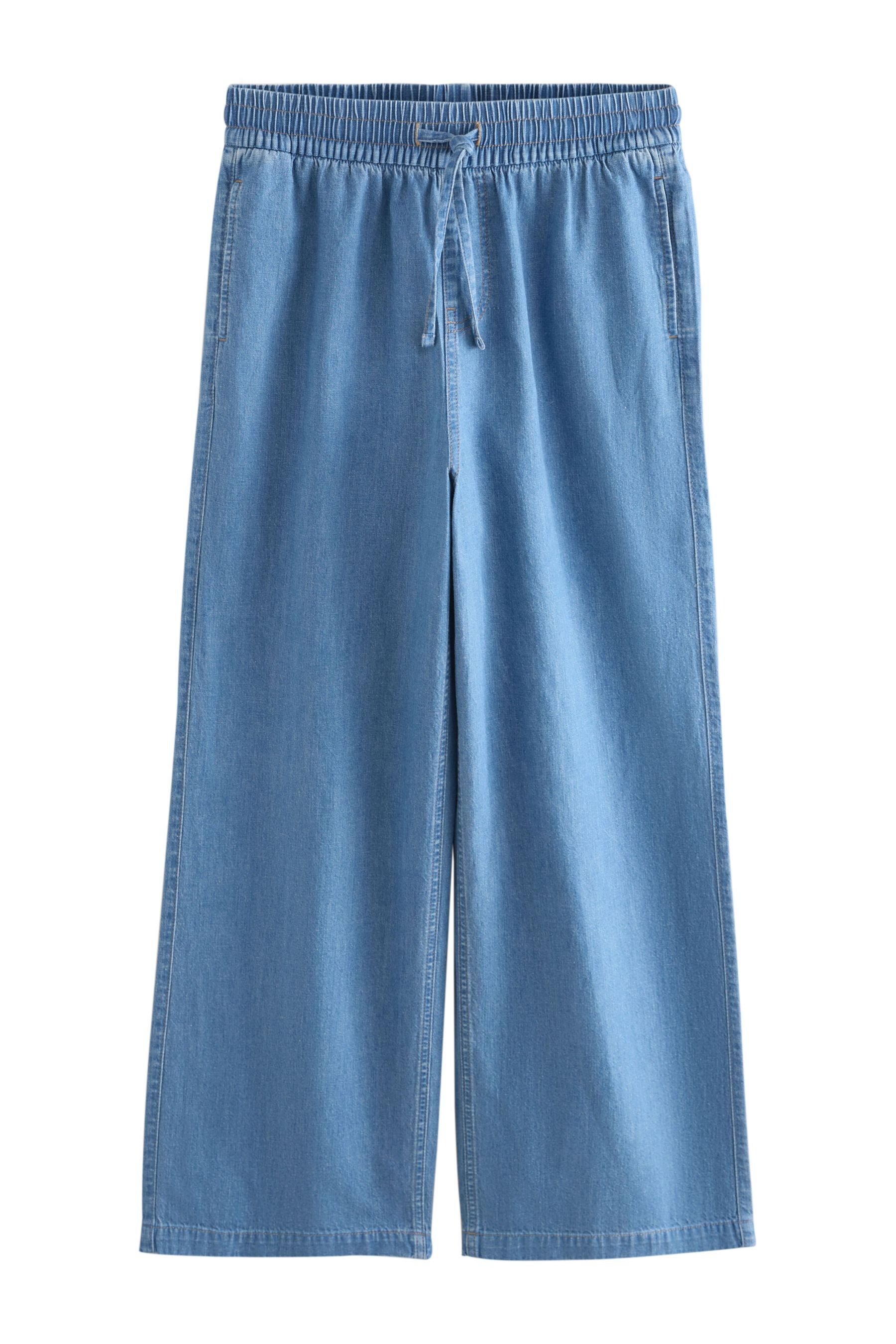 Weite Jeans Jeans mit Tunnelzug und weitem Bein, Umstandsmode