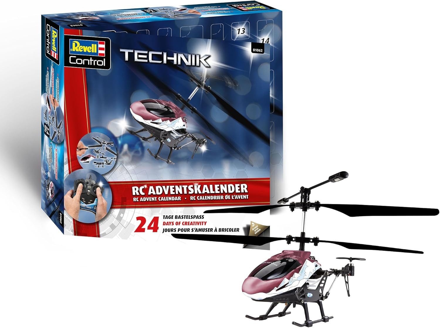 Revell Control Spielzeug-Adventskalender RC Helikopter, ferngesteuerter RC günstig online kaufen