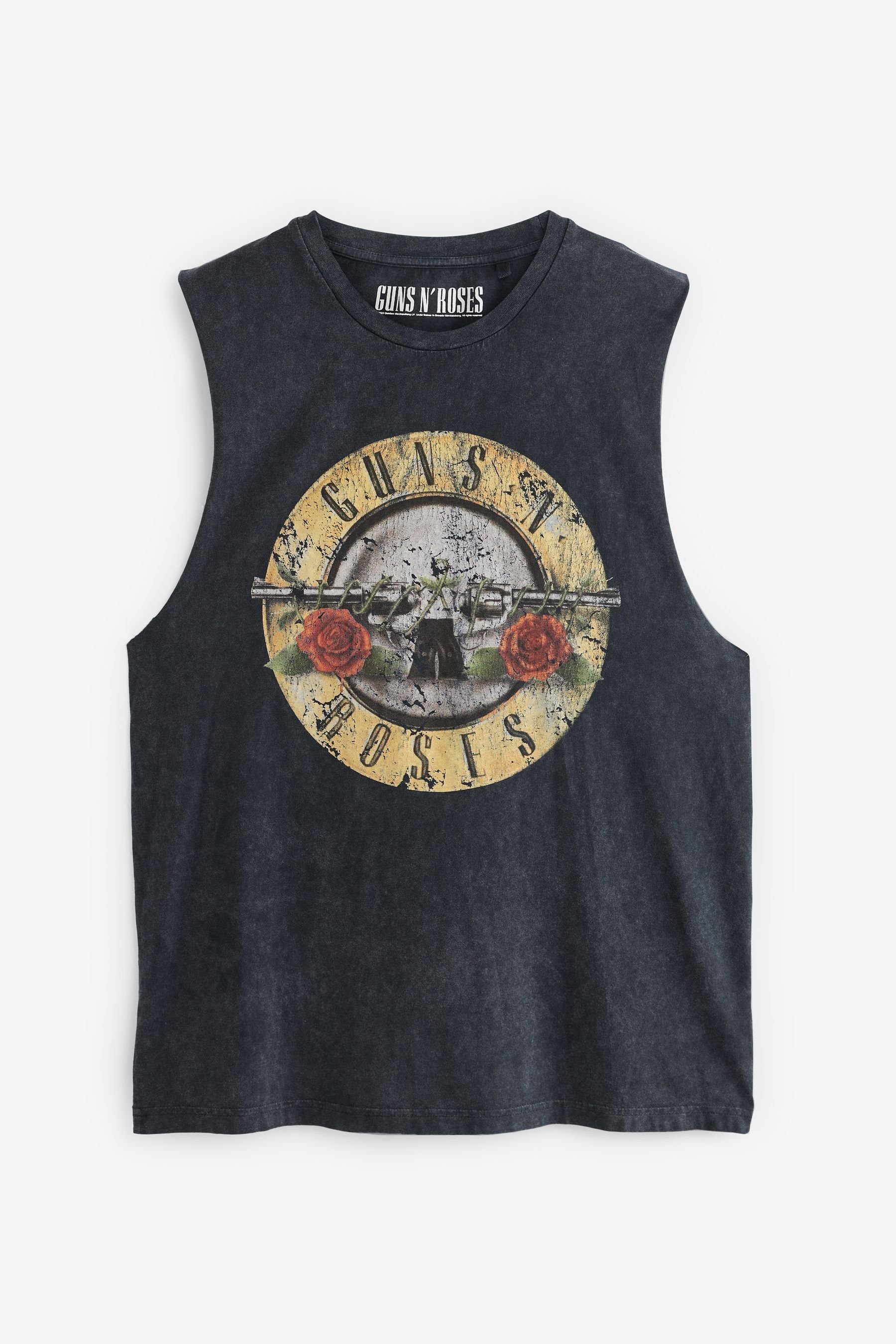 Next T-Shirt Lizenz-Trägertop (1-tlg) Guns N' Roses Charcoal Grey
