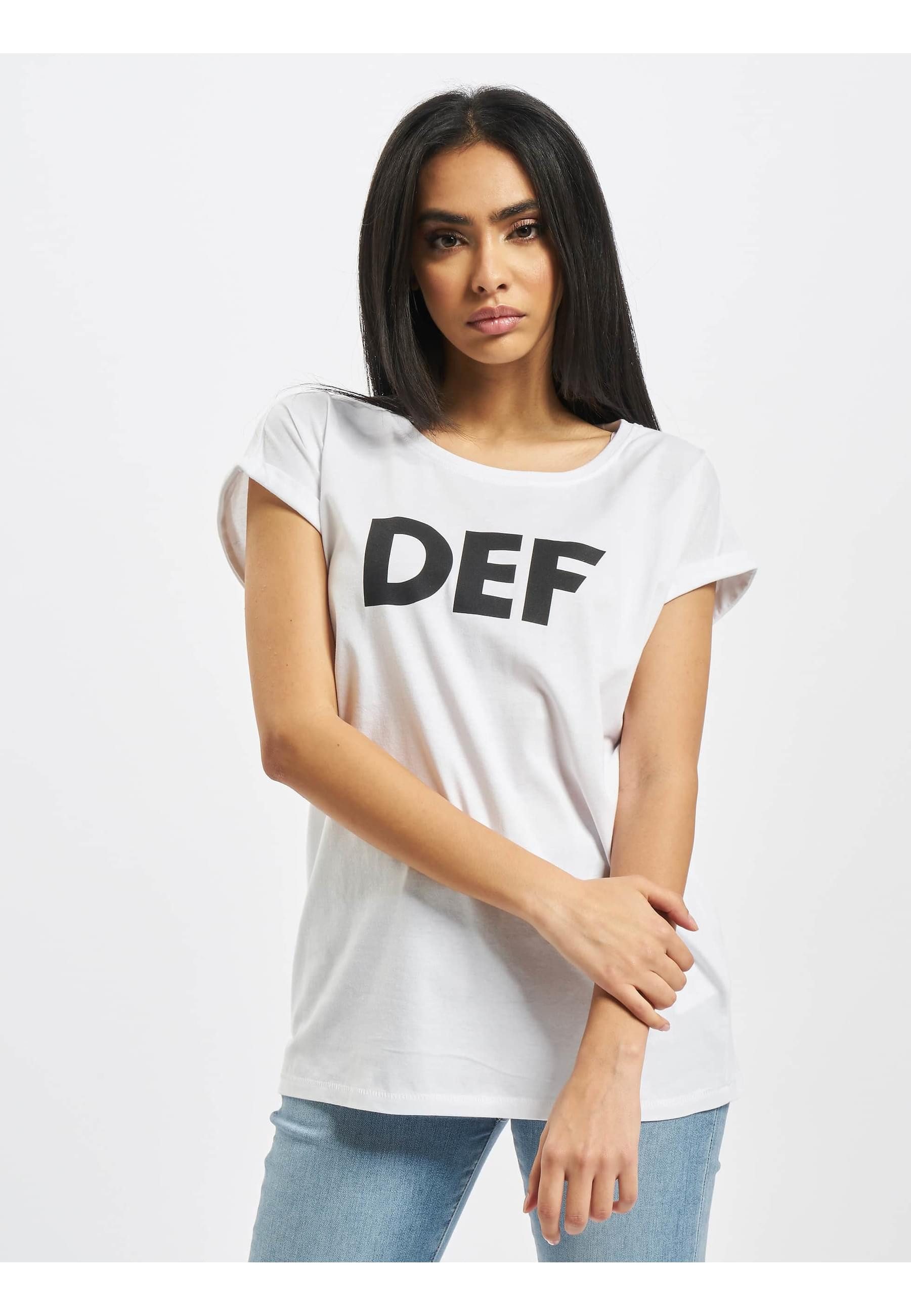 DEF Kurzarmshirt DEF Damen Sizza T-Shirt günstig online kaufen