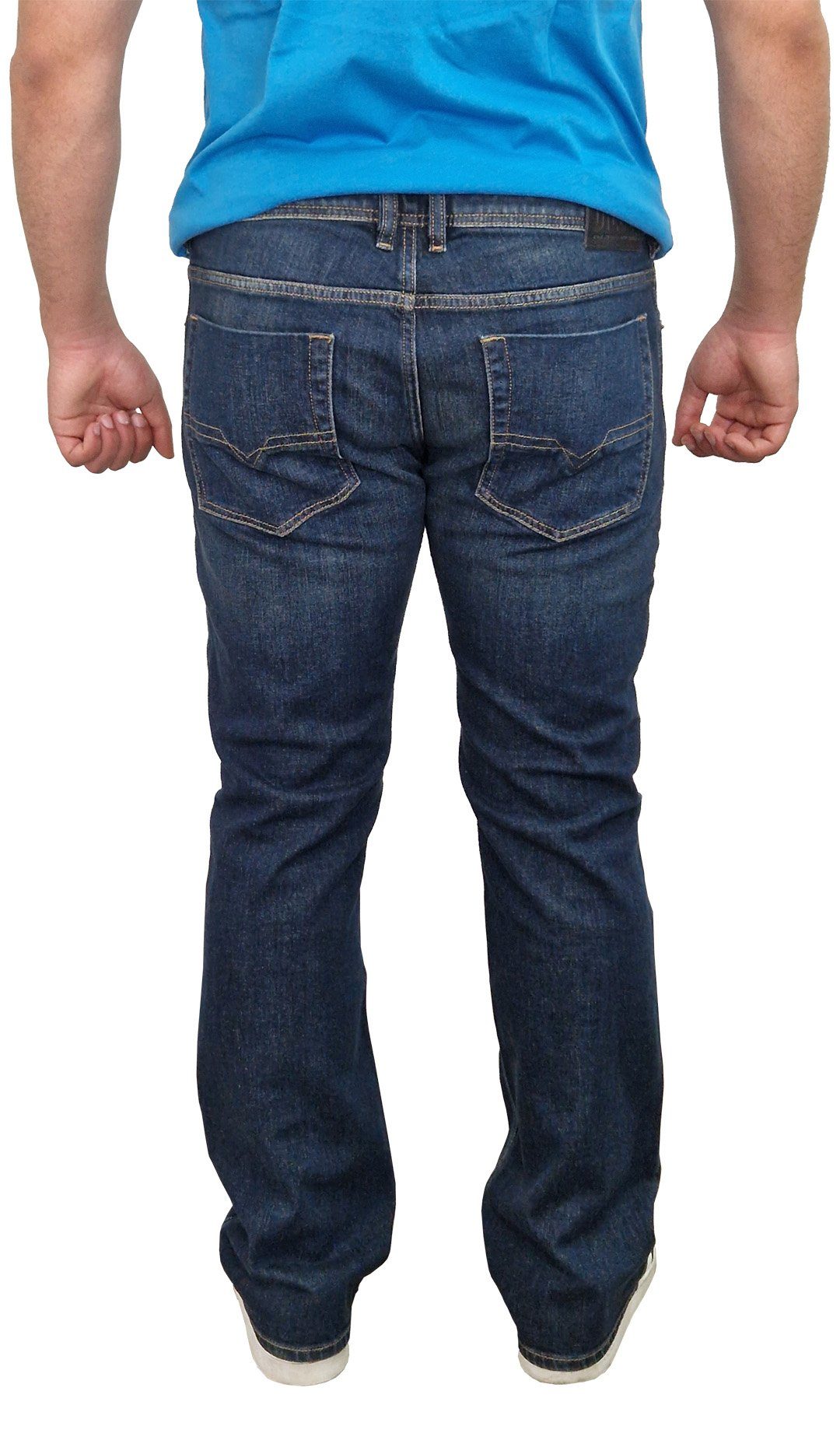 ZATINY-X Bootcut, Diesel 5-Pocket-Jeans Dezent Diesel Used-Look Stretch, Basic, Herren 009HN Jeans -