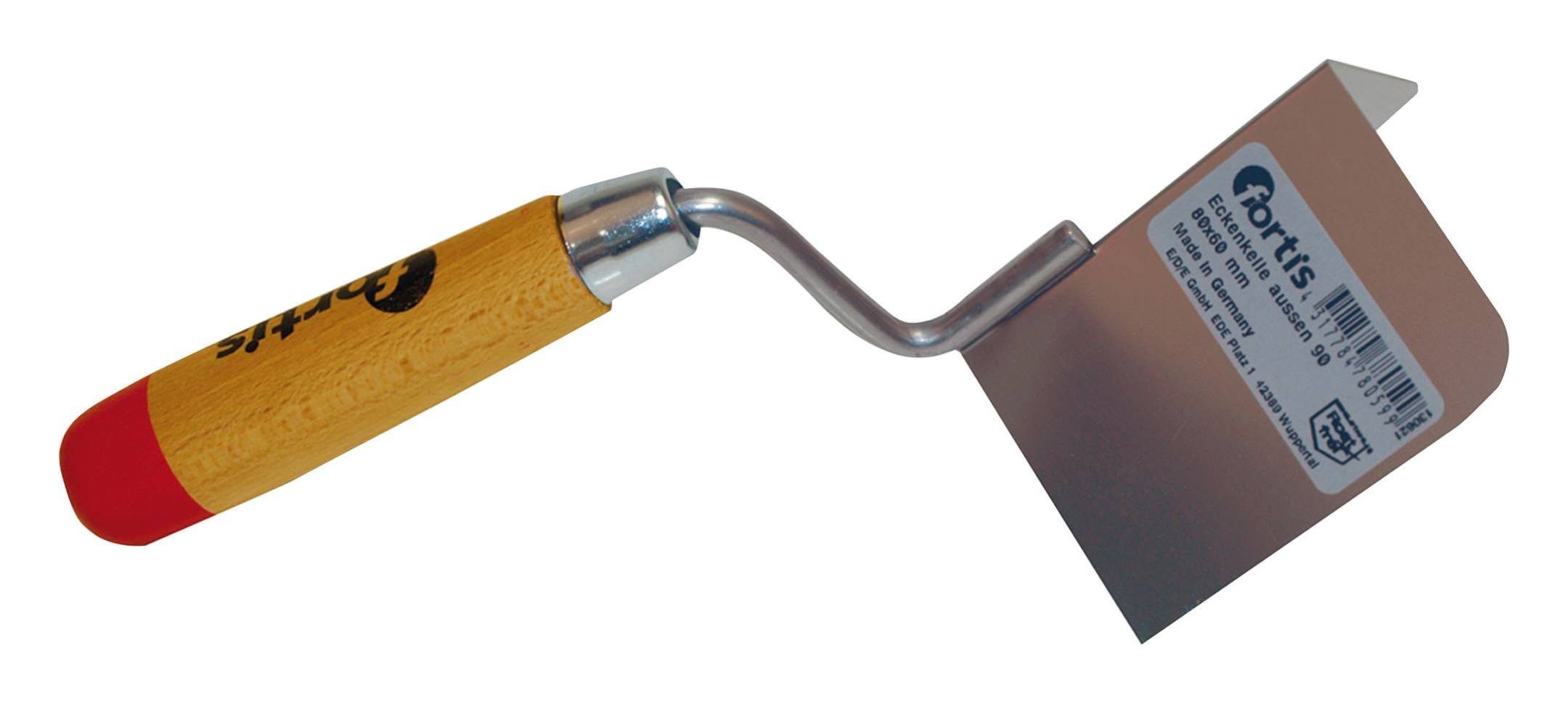 fortis Putzkelle Außeneckenkelle 60 mm