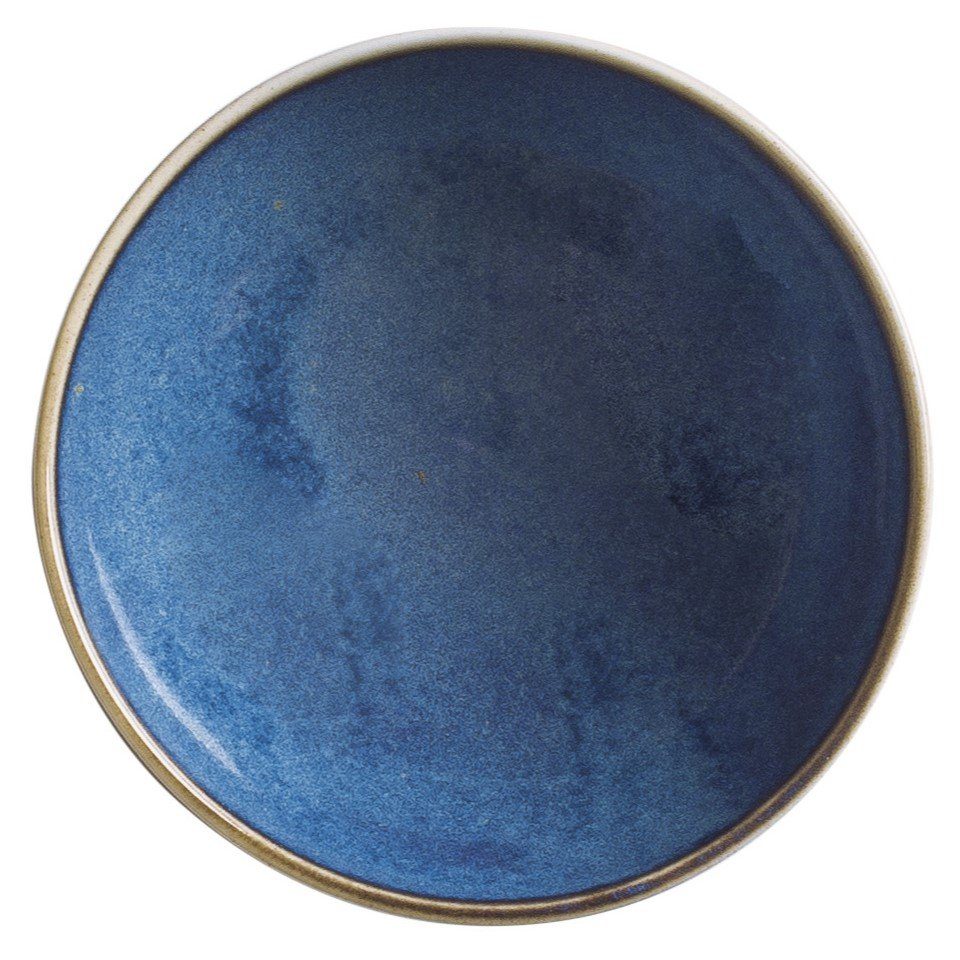 Kahla Porzellan, Schale cm, atlantic Made 9 Germany Handglasiert, Homestyle blue in