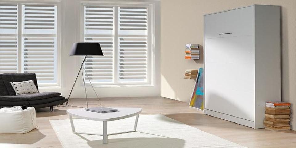 Xlmoebel Schrankbett Ausklappbares Bettschrank-System mit Stauraum in modernem Design (1-St., BETTSCHRANK) Hergestellt in Europa