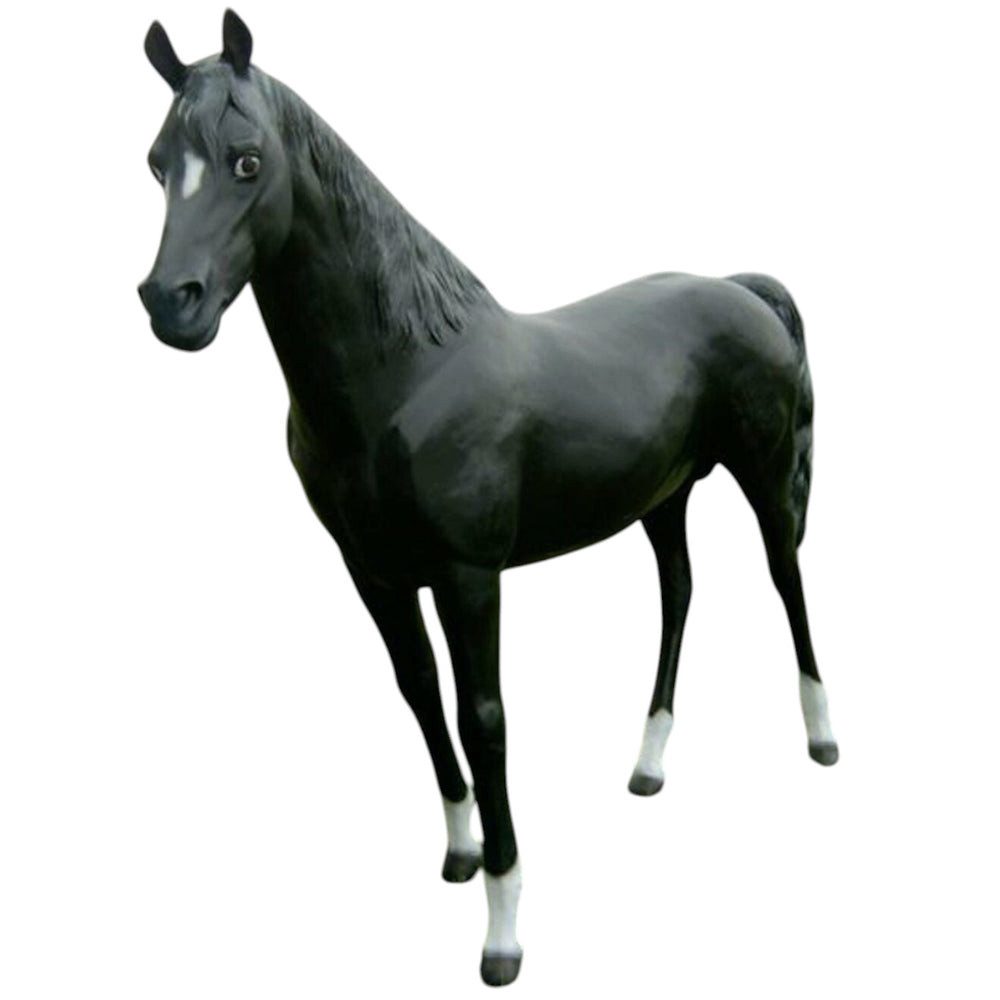 DEKO VERTRIEB BAYERN Gartenfigur XXL Pferd lebensgross Premium Gartendeko ca. 220 cm Gartendekoration-