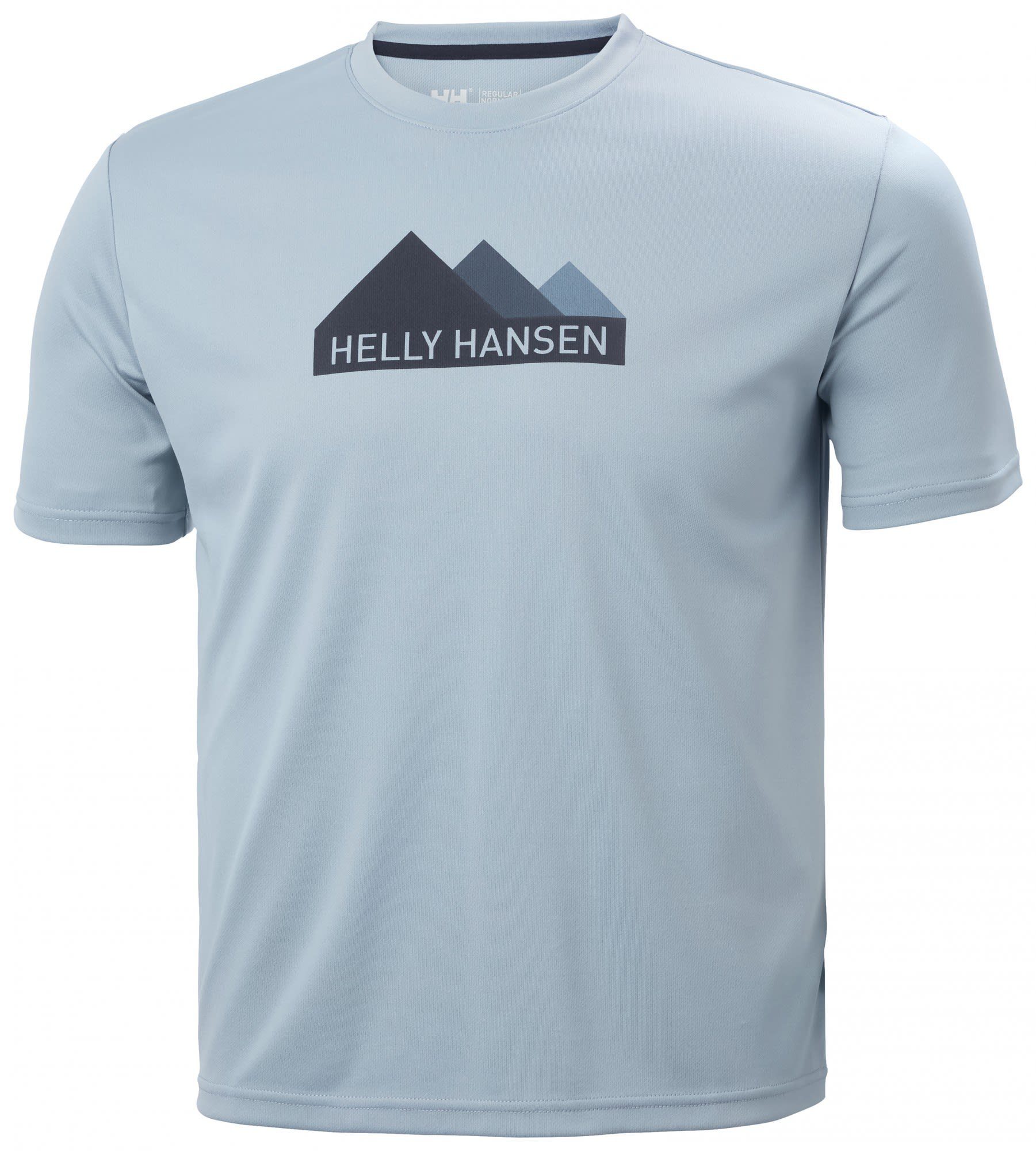 Helly Hansen T-Shirt Helly Hansen M Hh Tech Graphic T-shirt Herren Dusty Blue