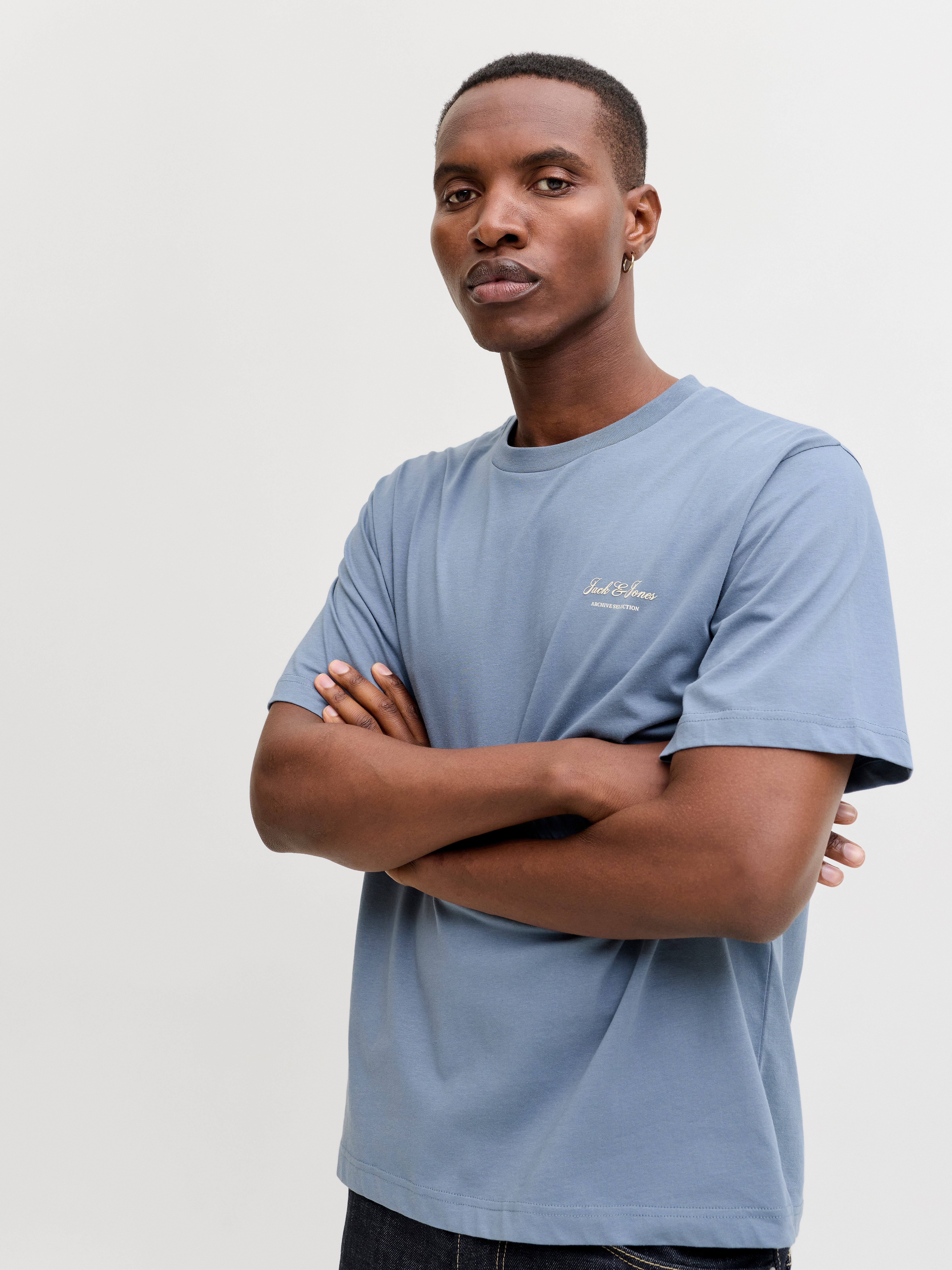 Jack & Jones Rundhalsshirt JJEARCHIVE GRAPHIC TEE SS O-NECK NOOS Baumwolle, relaxed fit