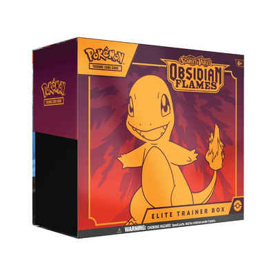 POKÉMON Sammelkarte Pokemon Obsidian Flames Elite Trainer Box - Englisch